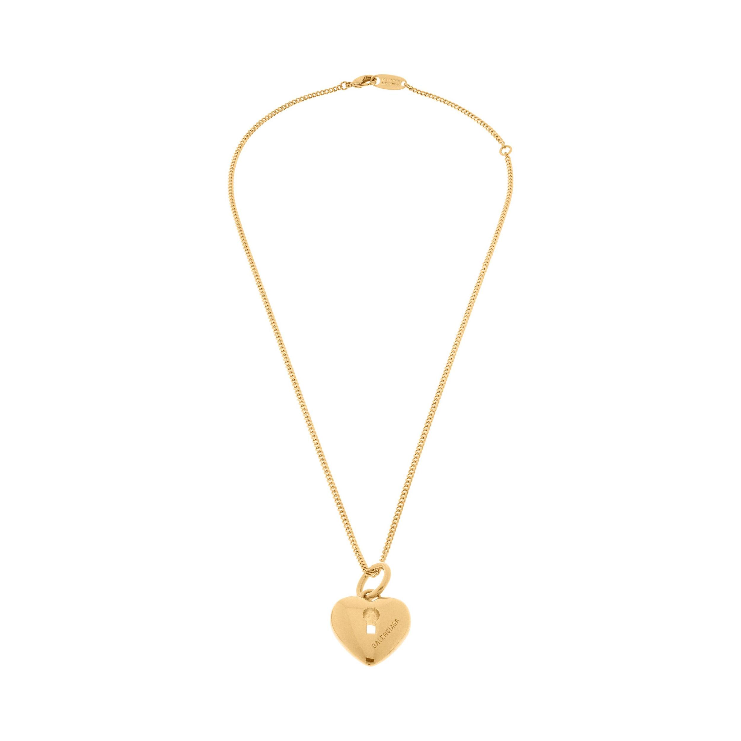 Women's Amour Heart Necklace  in Gold Product Image