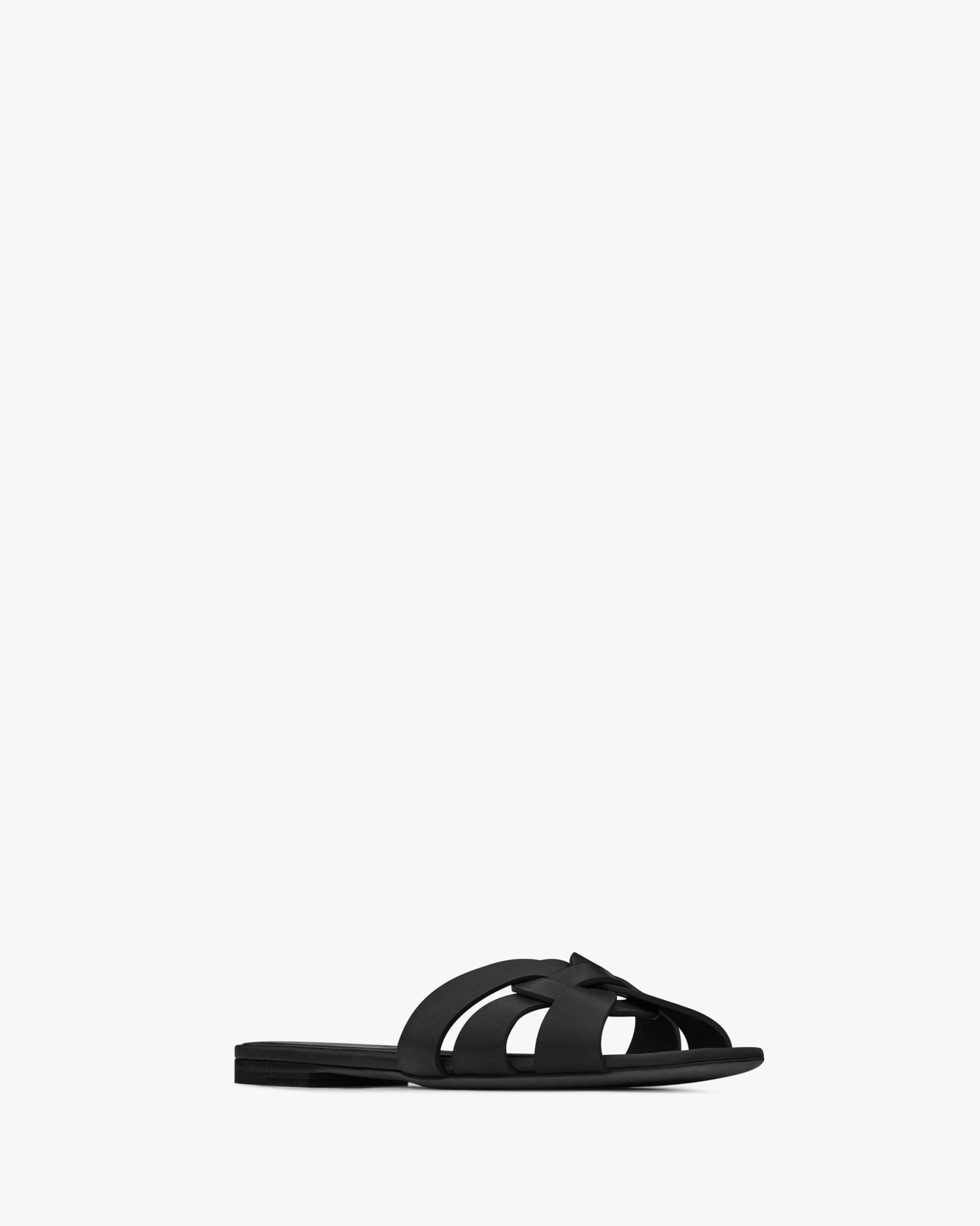 tribute SANDALS in smooth leather Product Image