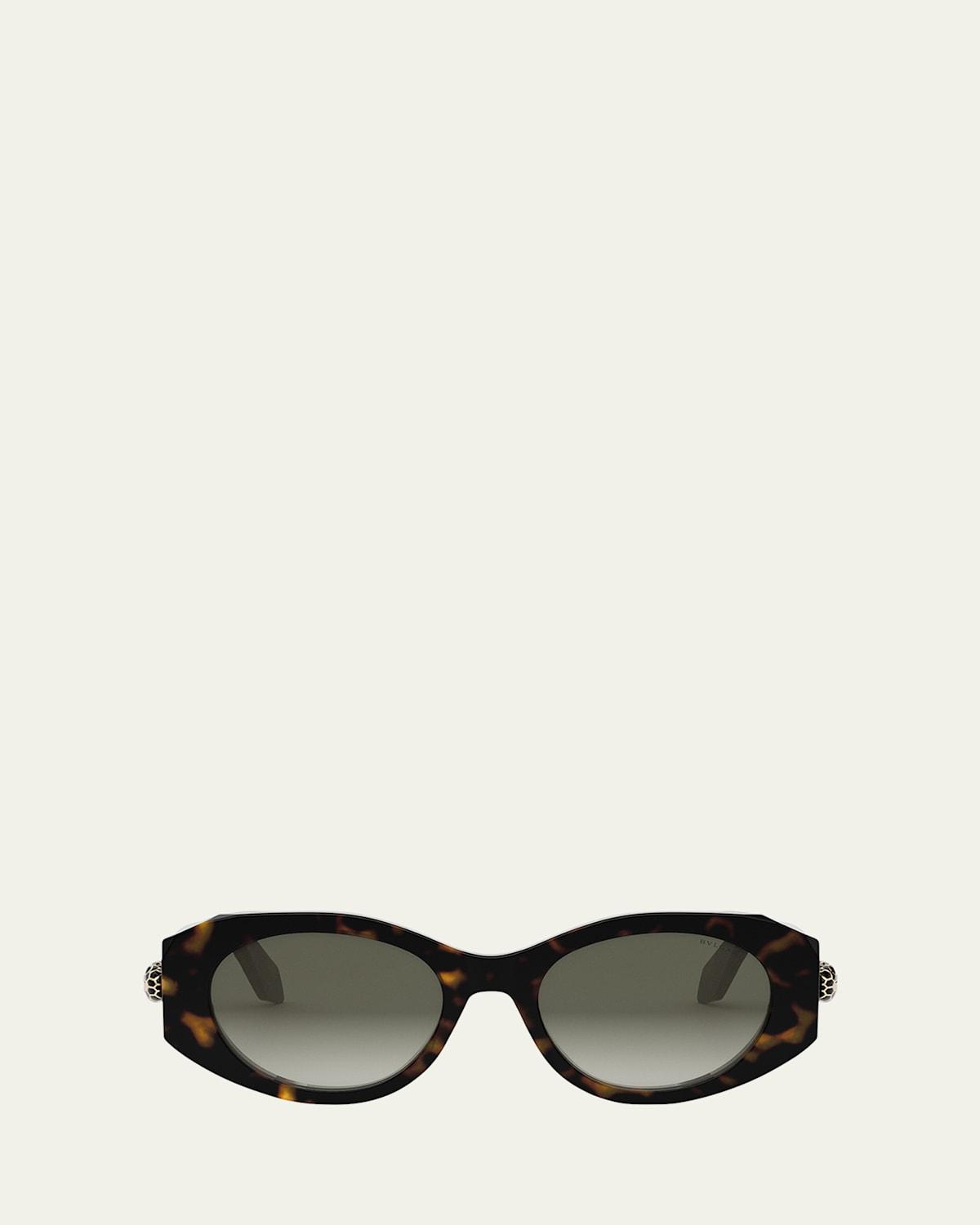 Womens Serpenti 52MM Oval Sunglasses Product Image