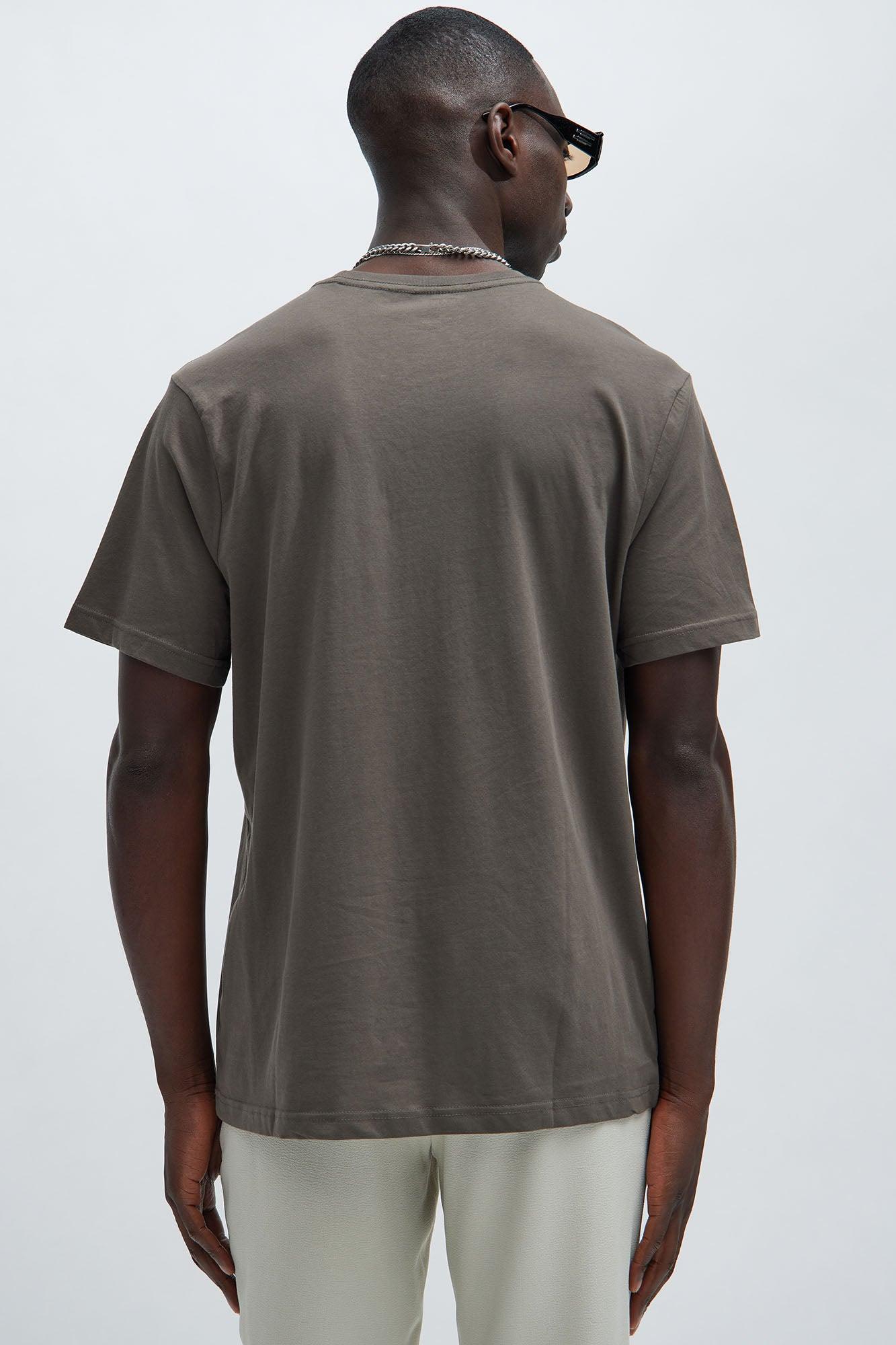 Essential Short Sleeve Crew Tee - Olive Product Image