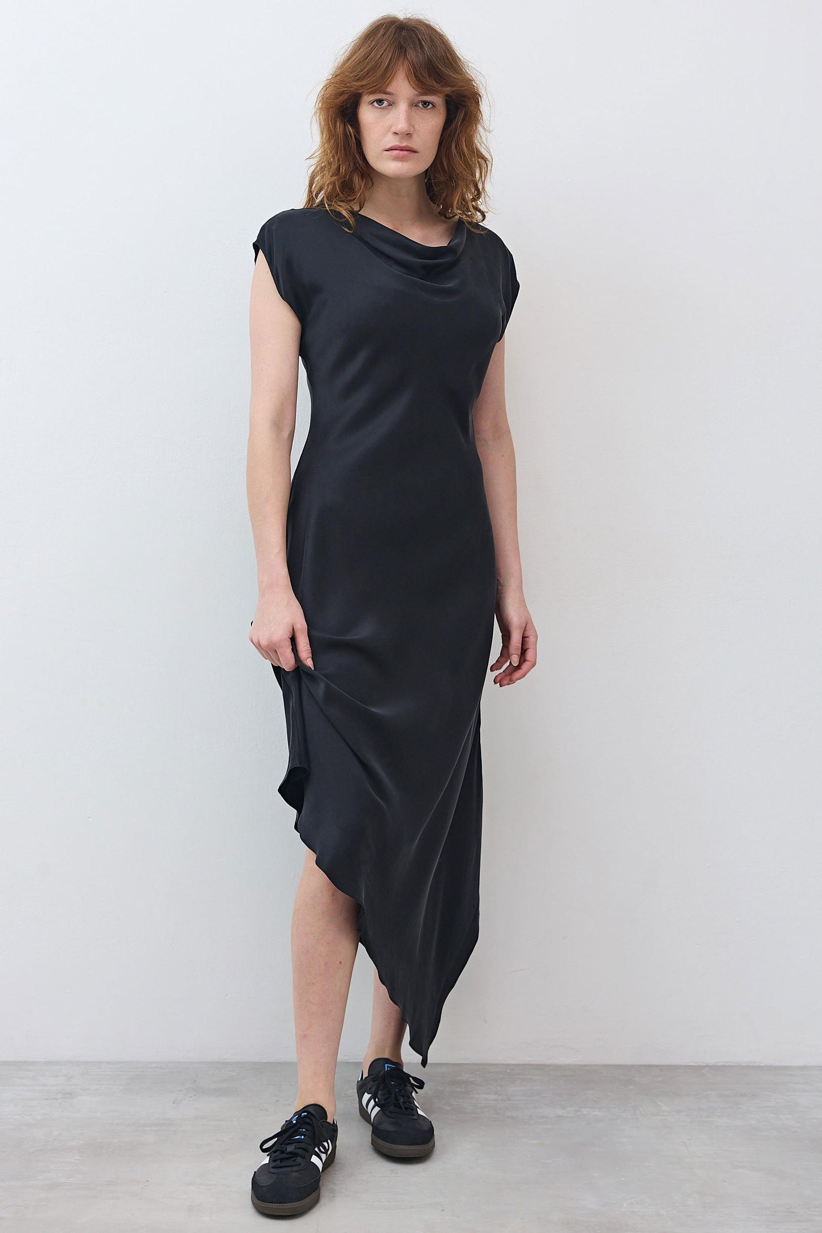 Cut on Bias Silk Dress Product Image