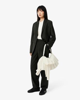 Cropped 3D Seamless Stretch Cotton Polo Shirt Product Image