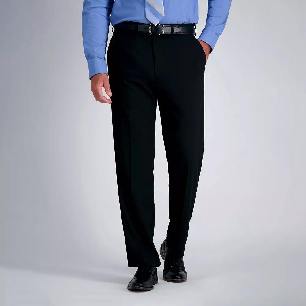 Men's Haggar® Premium Classic-Fit Flat-Front Stretch Suit Pants,  Product Image