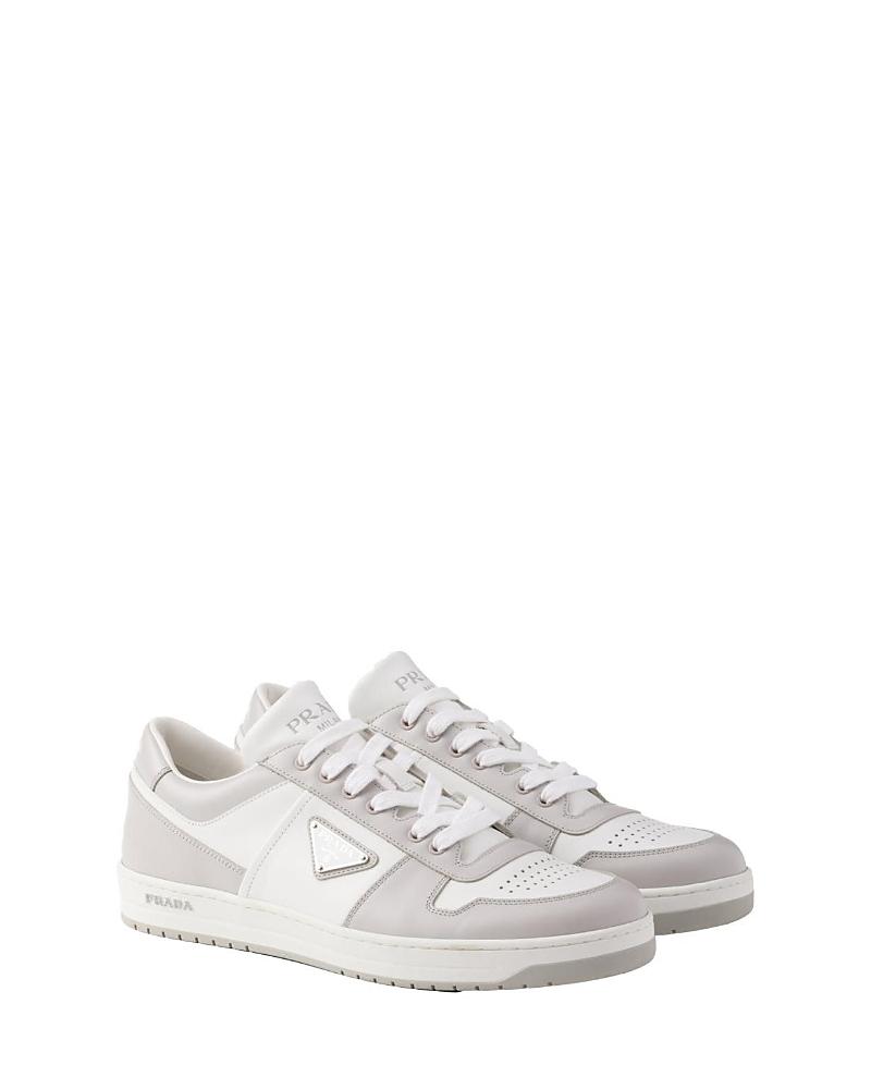 Prada Mens Downtown Leather Sneakers Product Image