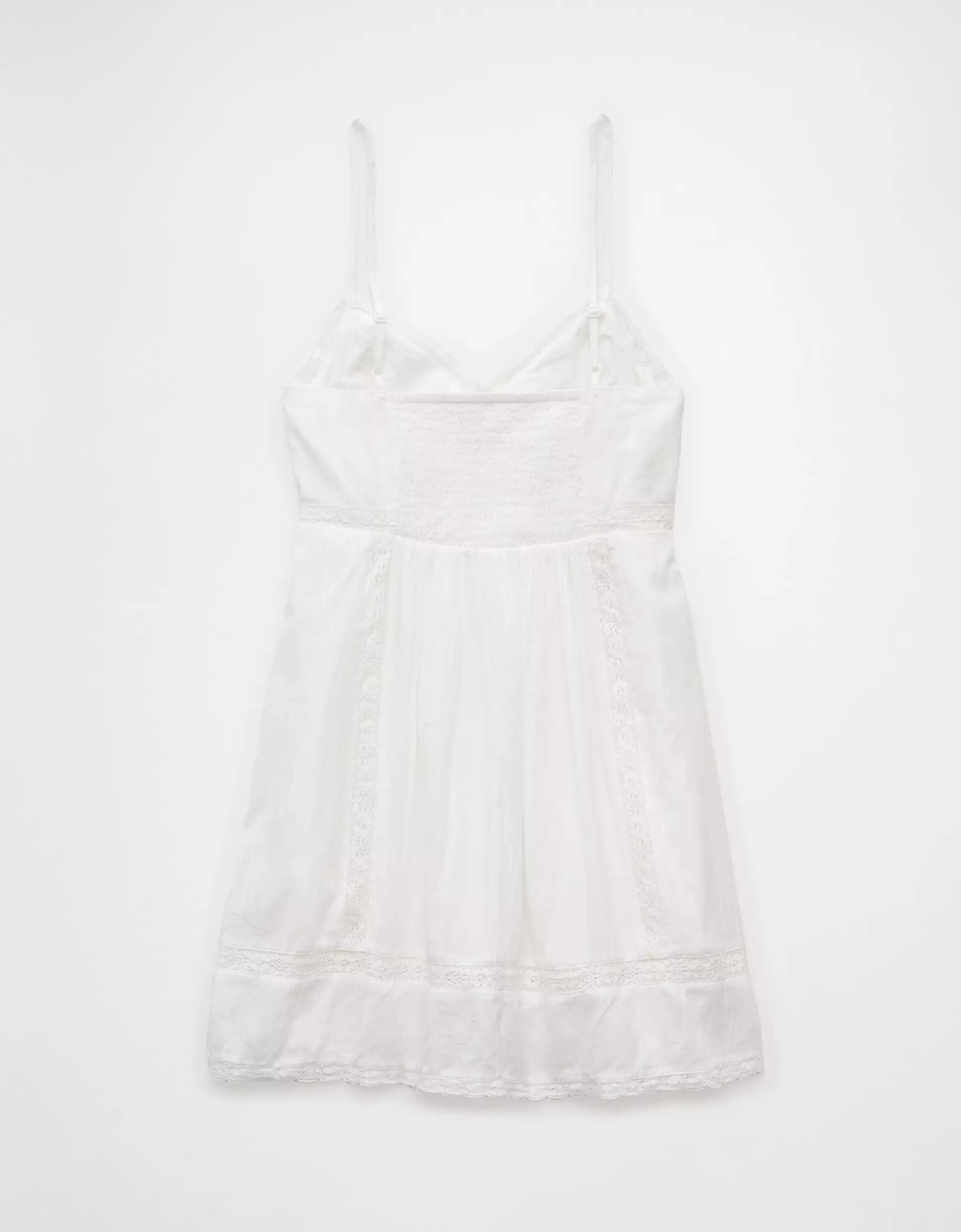 AE V-Neck Pintuck Mini Dress Product Image