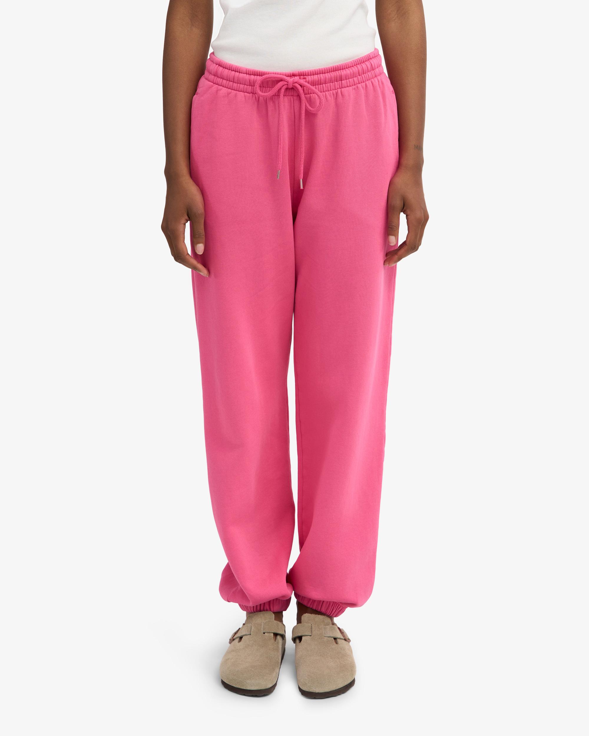 Organic Relaxed Sweatpants - Bubblegum Pink Product Image
