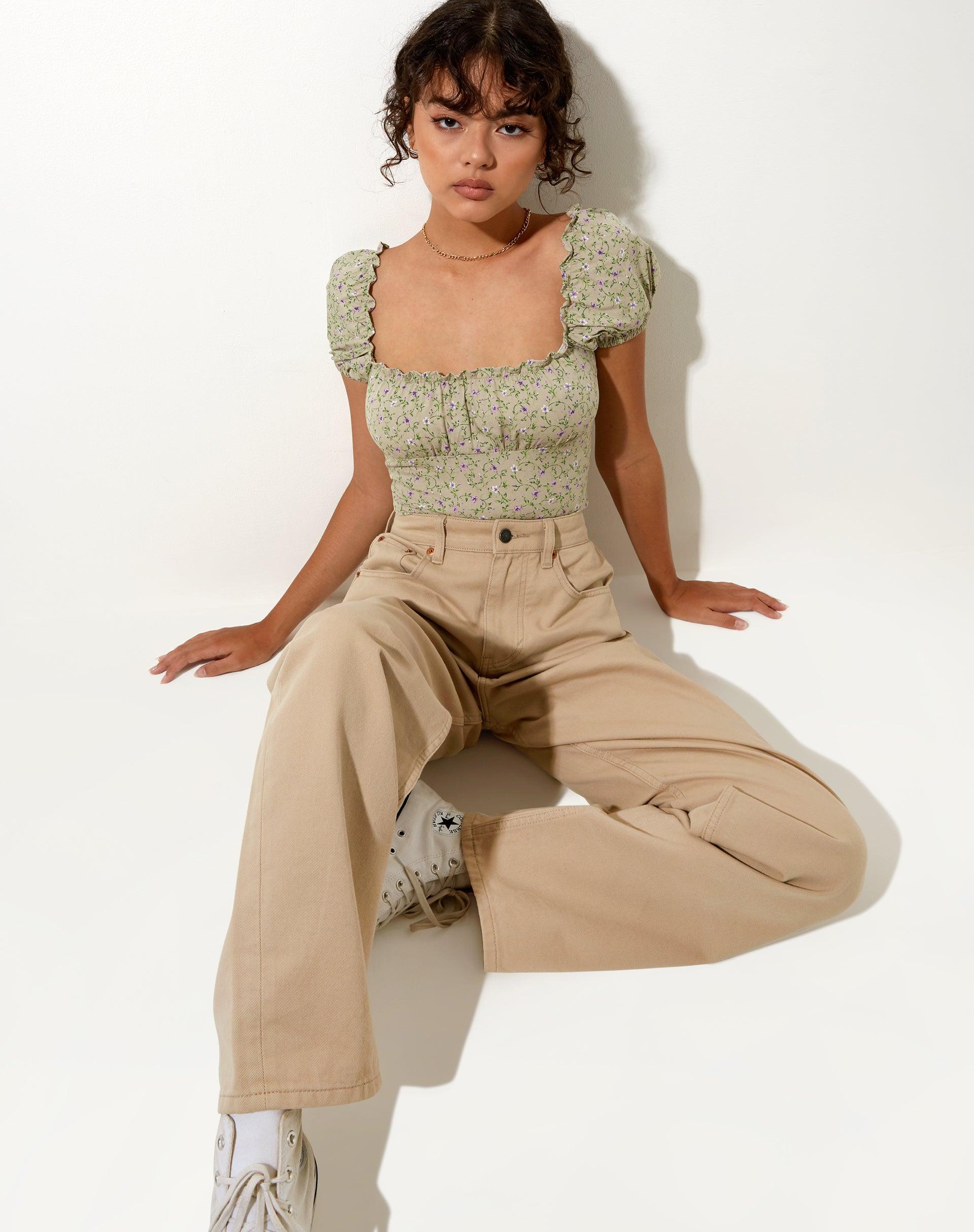 Ribei Top in Parma Violet Product Image