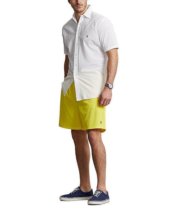 Polo Ralph Lauren Big & Tall Seersucker Short Sleeve Woven Shirt Product Image
