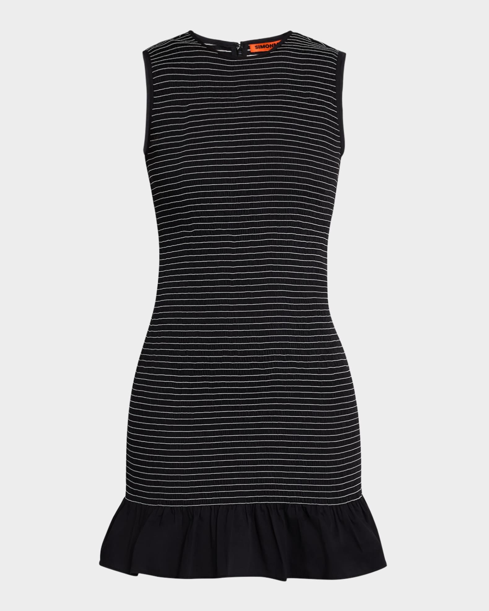 Belle Smocked Mini Dress Product Image