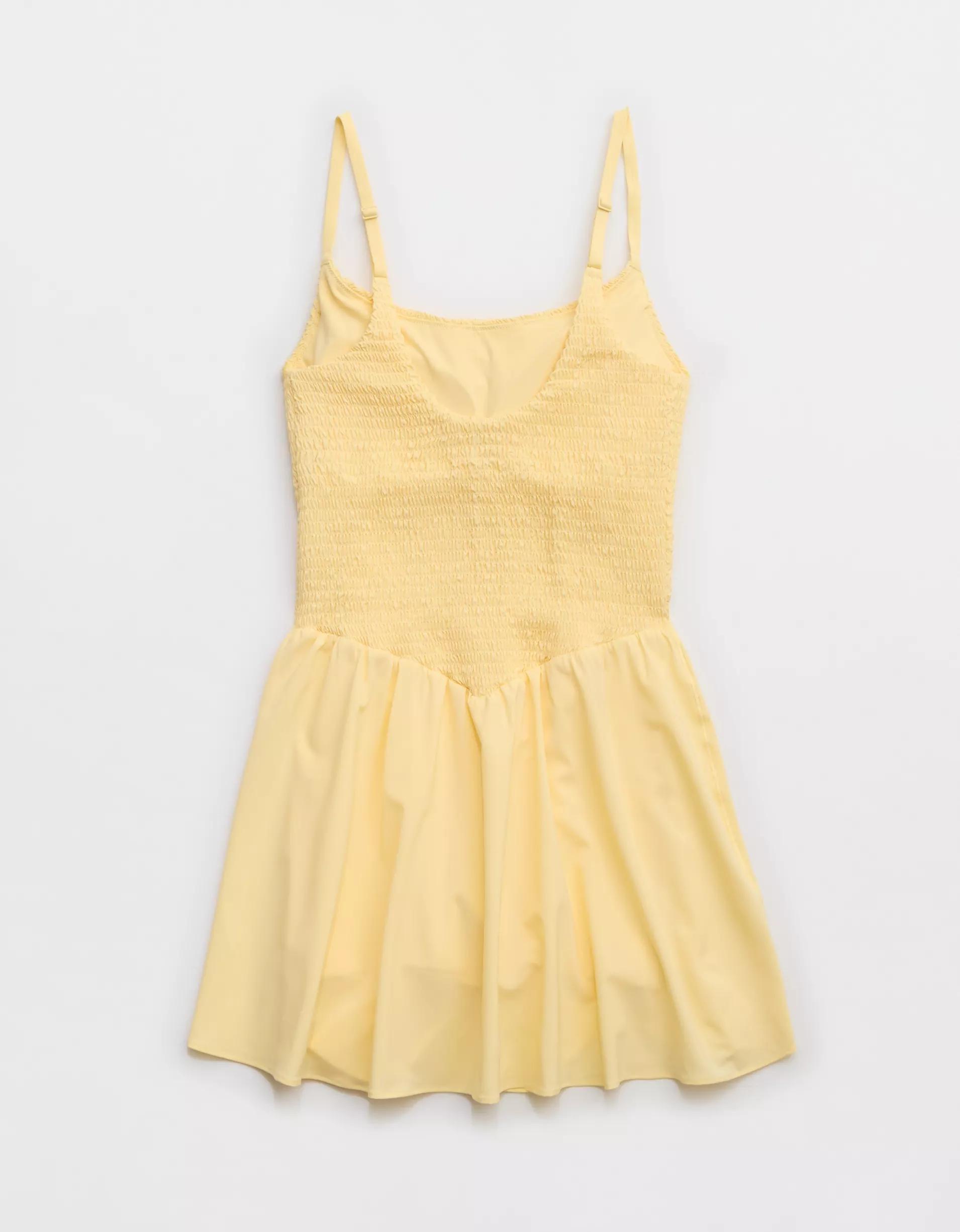 OFFLINE By Aerie Real Me Smocked Flowy Dress Product Image