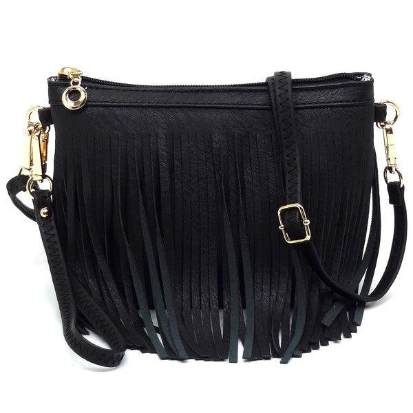 Western Fringe Clutch Cross Body Bag Product Image