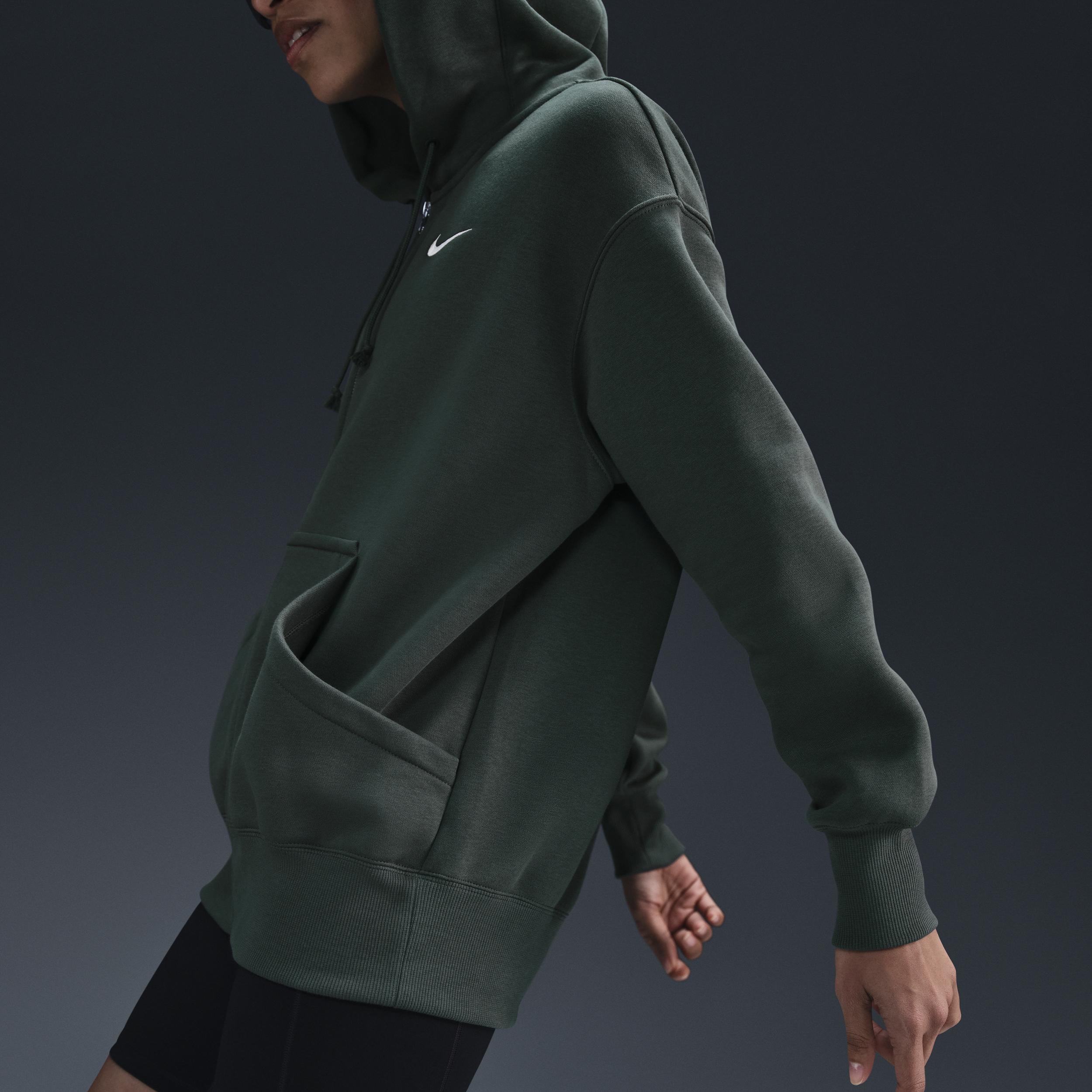 Womens Nike Sportswear Phoenix Fleece Oversized Full-Zip Hoodie Product Image