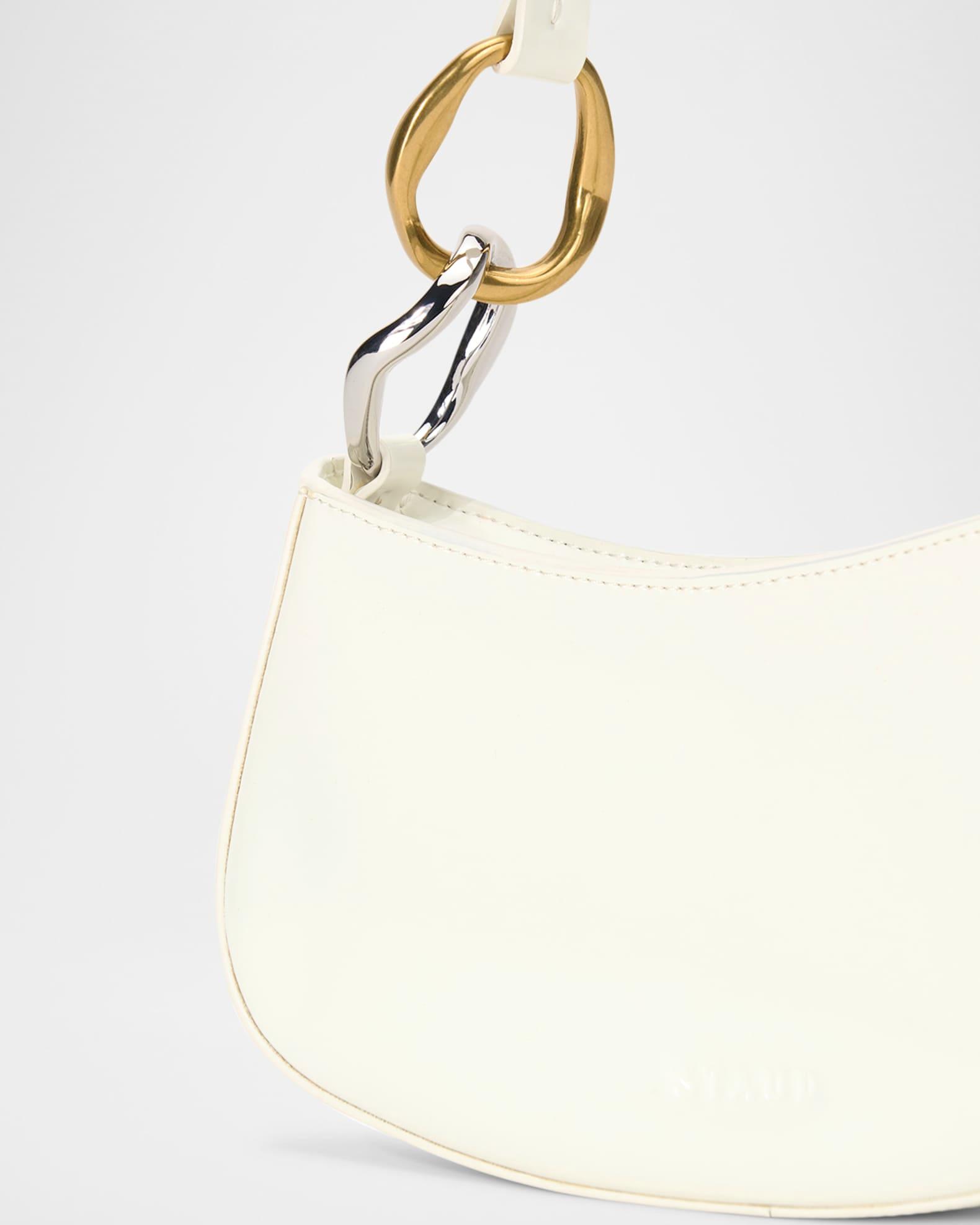 Ollie Chain-Link Leather Shoulder Bag Product Image