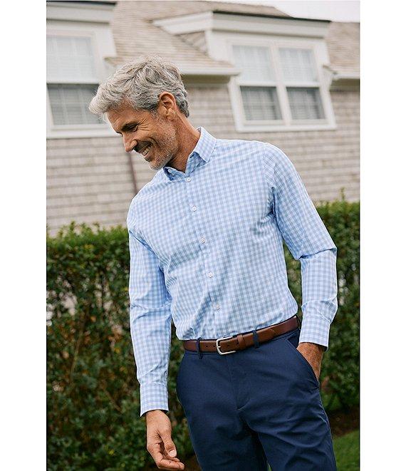 Mizzen+Main Leeward Gingham Performance Stretch Long-Sleeve Woven Shirt Product Image