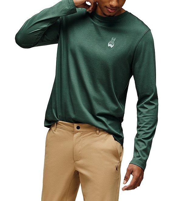 Psycho Bunny Johnny Long Sleeve Back Graphic T-Shirt Product Image