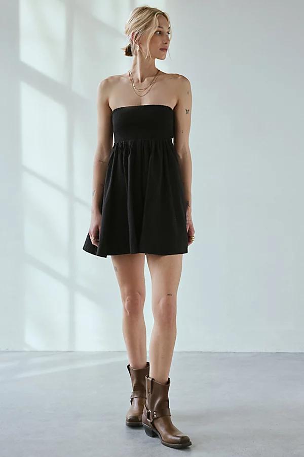 BDG Juliana Smocked Strapless Mini Dress Womens at Urban Outfitters Product Image