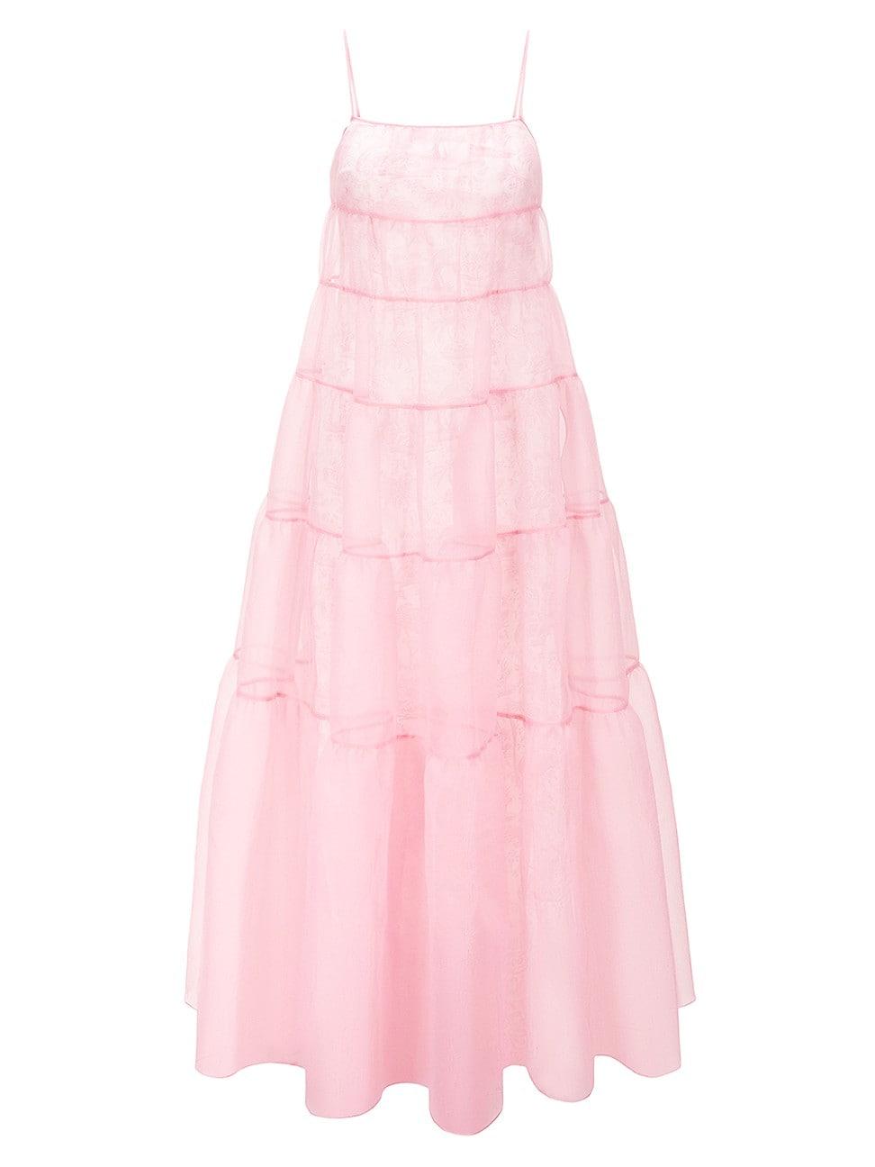 Womens Whitley Cotton-Blend Organza Gown Product Image