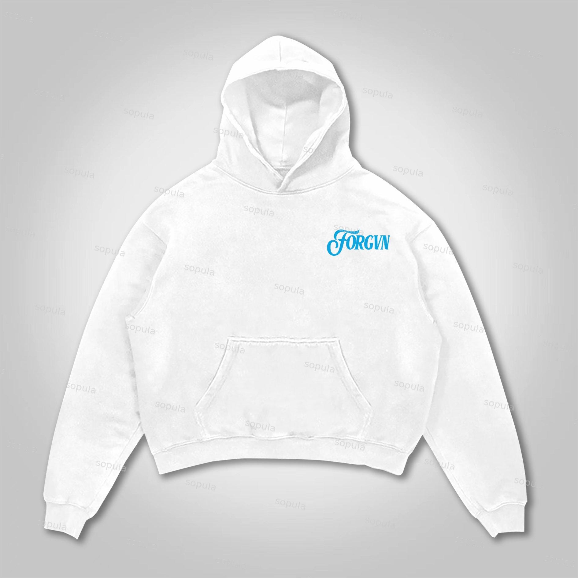 Sopula For God So Loved The World Print Pocket Hoodie Product Image