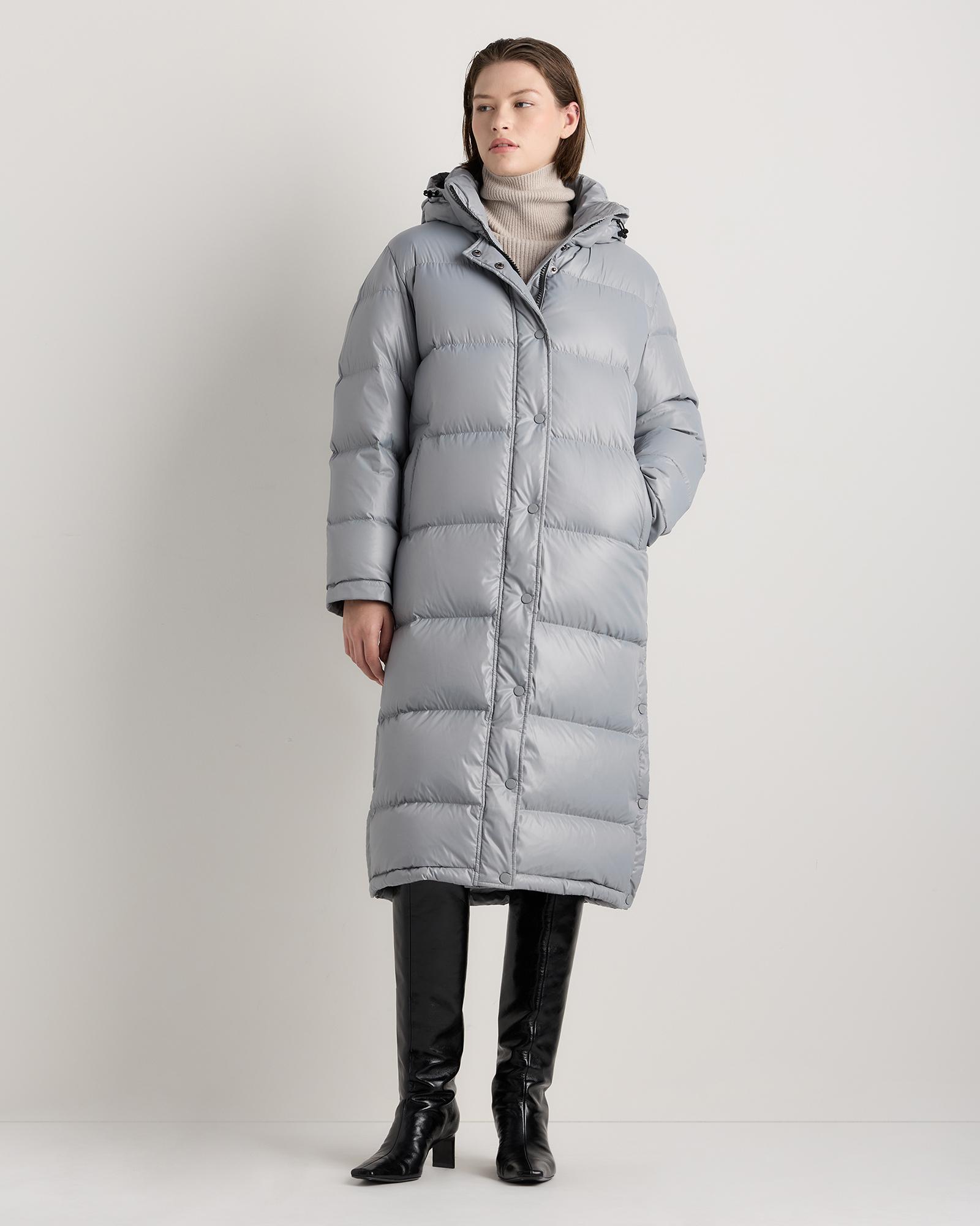 Quince | Women's Responsible Down Long Puffer Jacket Recycled Polyester Product Image