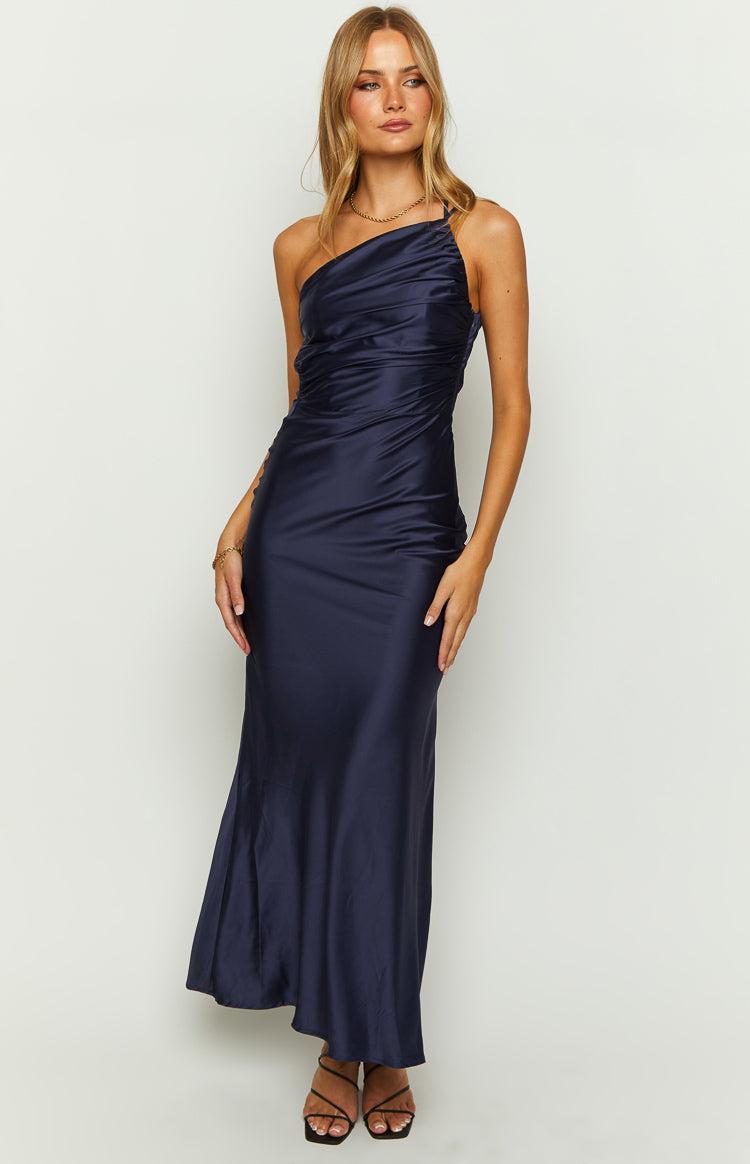 Tina Navy Formal Maxi Dress Baby Product Image
