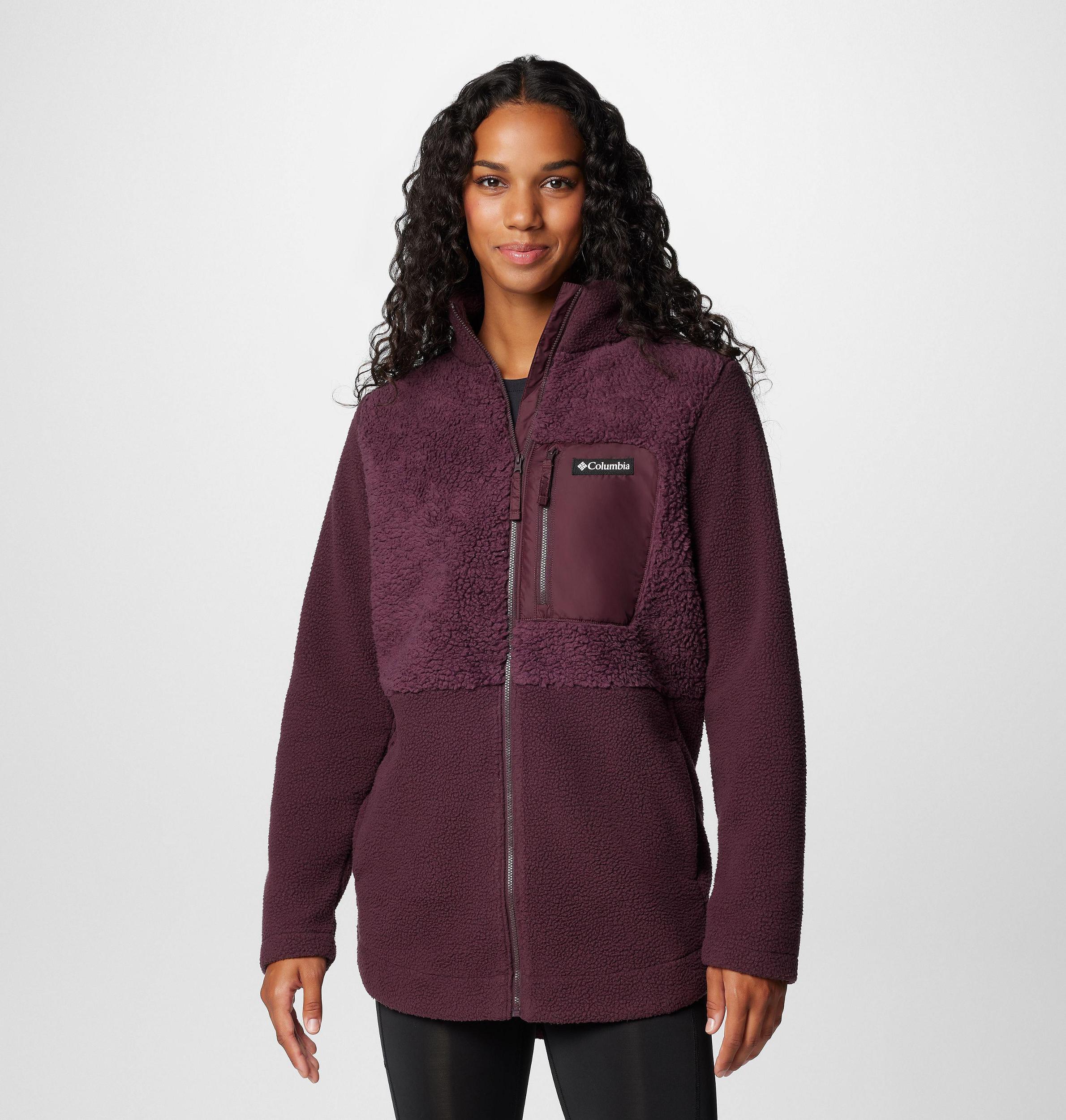 Columbia Womens Columbia Lodge Sherpa Full Zip Fleece Jacket- Product Image