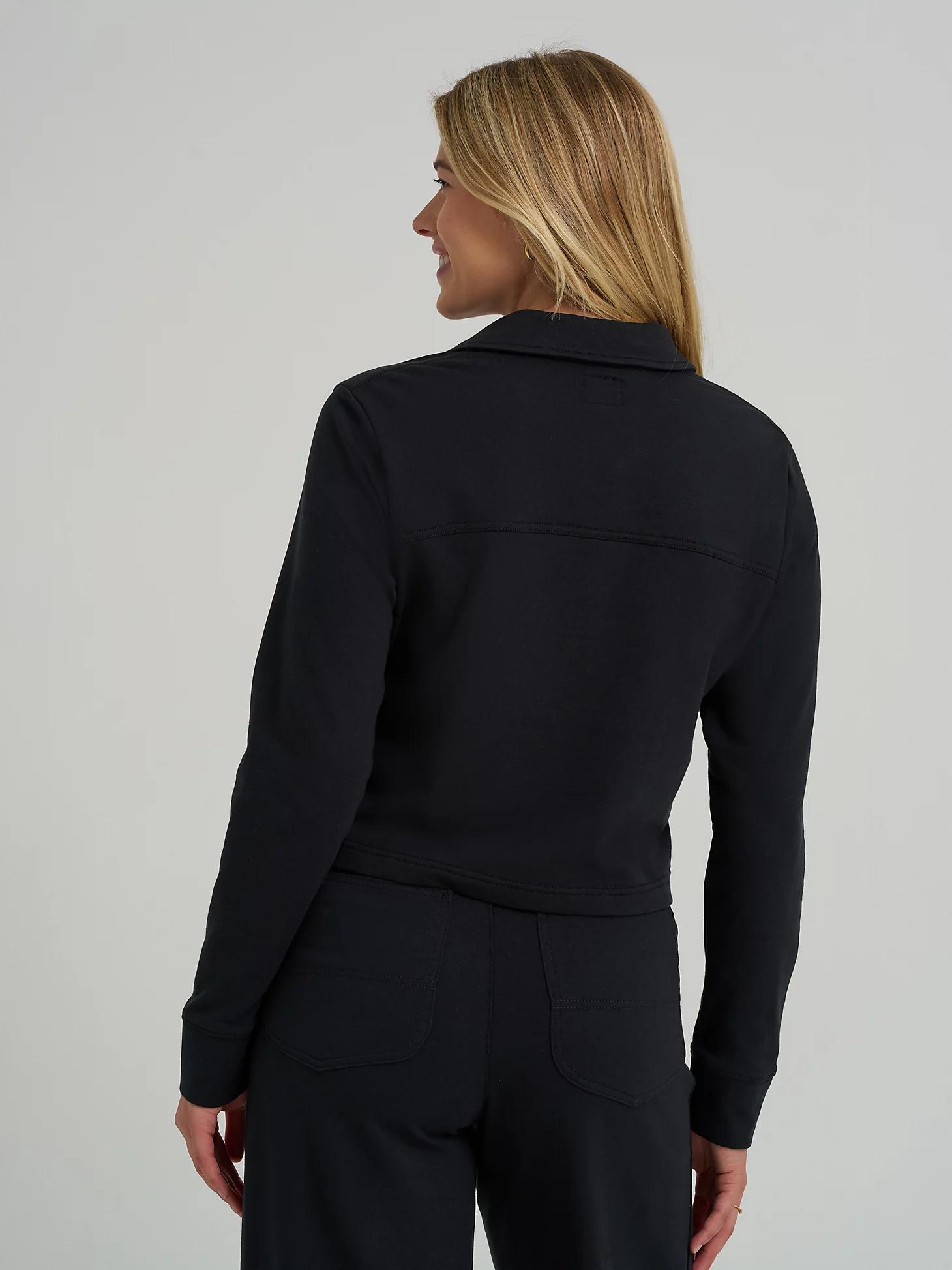Women's All Purpose Solid Knit Button Down Shirt | Women's Tops & Tees | Lee® Product Image