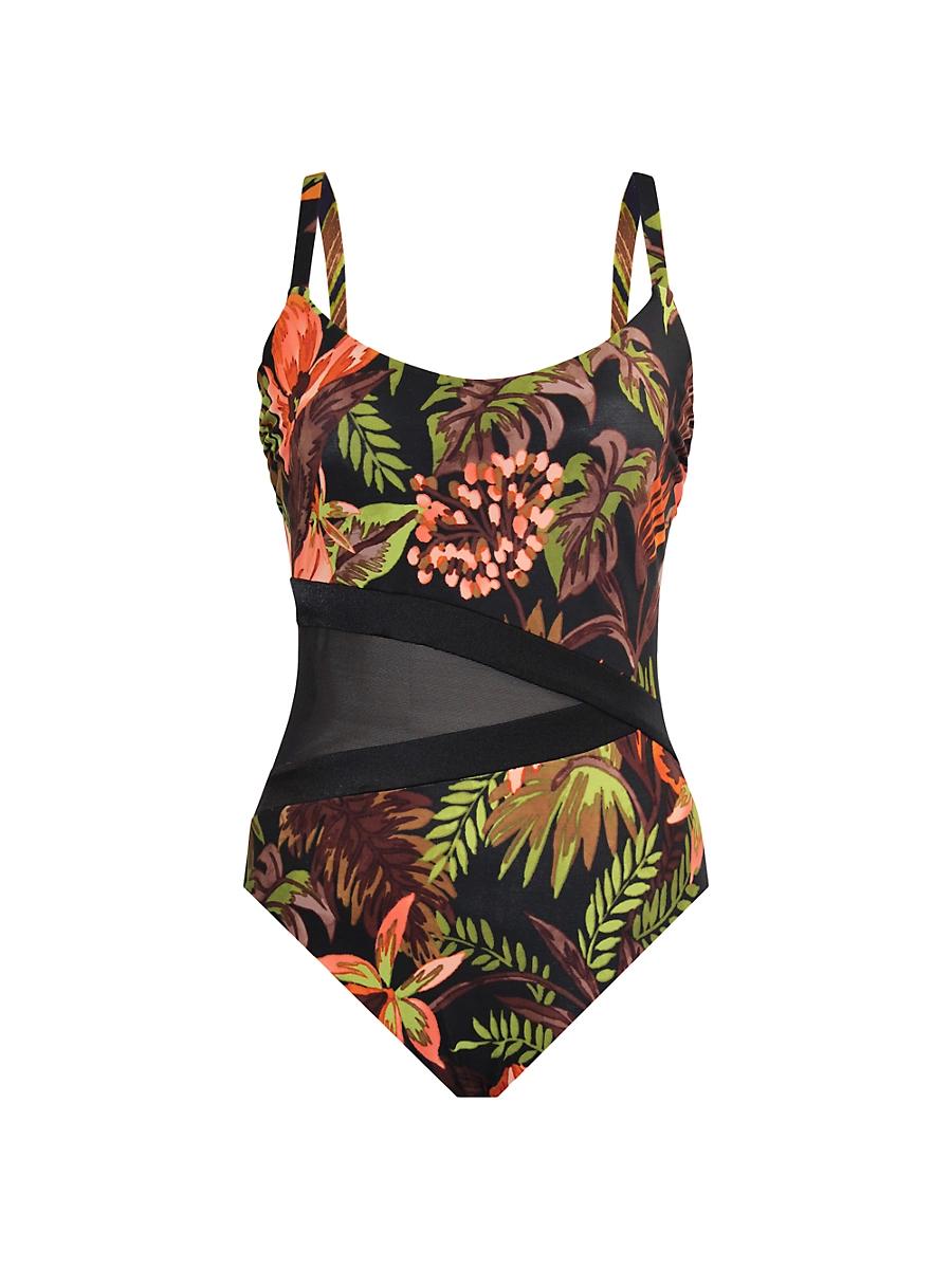 Womens Botanico Lyra One-Piece Swimsuit Product Image