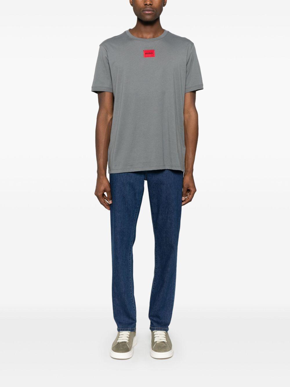 logo-patch cotton T-shirt Product Image