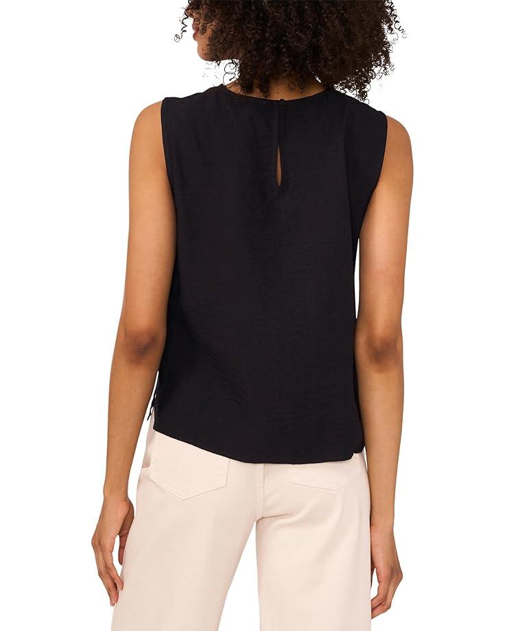 Wrap Front Sleeveless Blouse Product Image