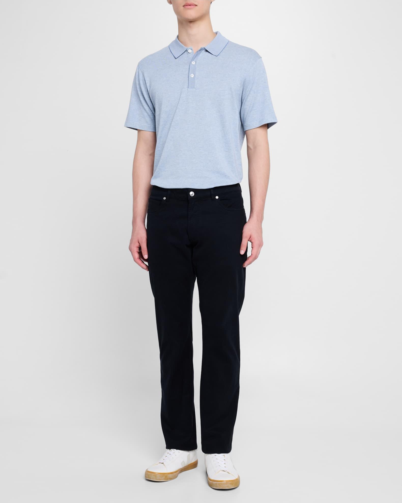 Men's Barnes Birdseye Knit Polo Shirt Product Image