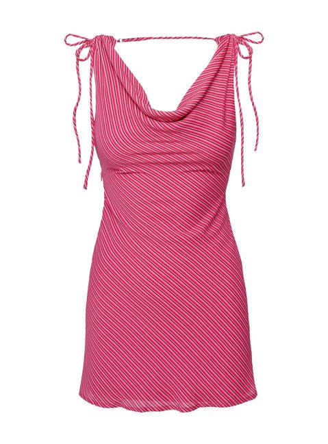 Jasmi Mini Dress Pink Product Image