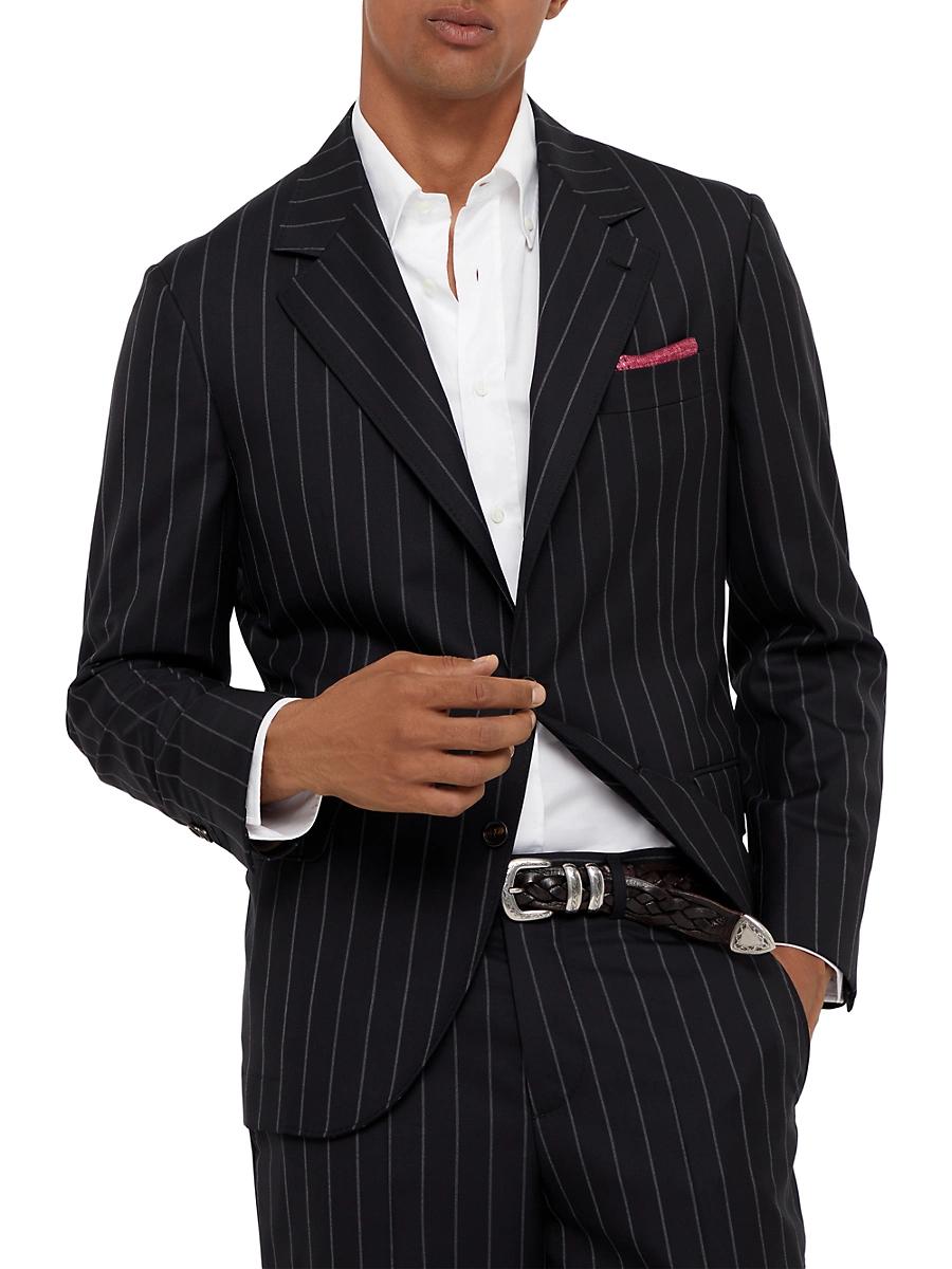 Mens Super 150s Virgin Wool Batavia Blazer Product Image