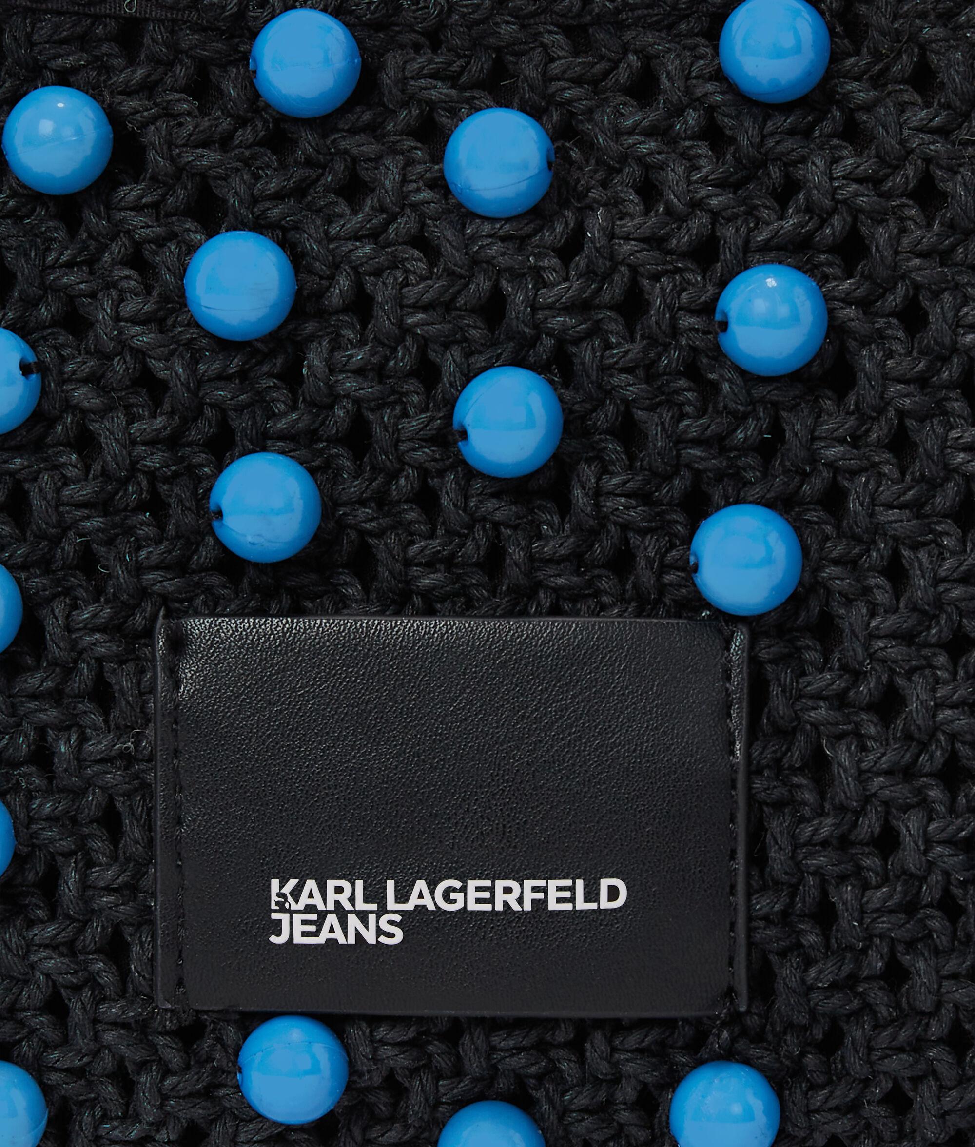 CROCHET BEADED SHOULDER BAG Product Image