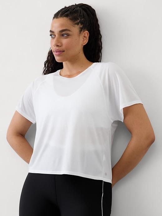 Grid Knit Tee Product Image