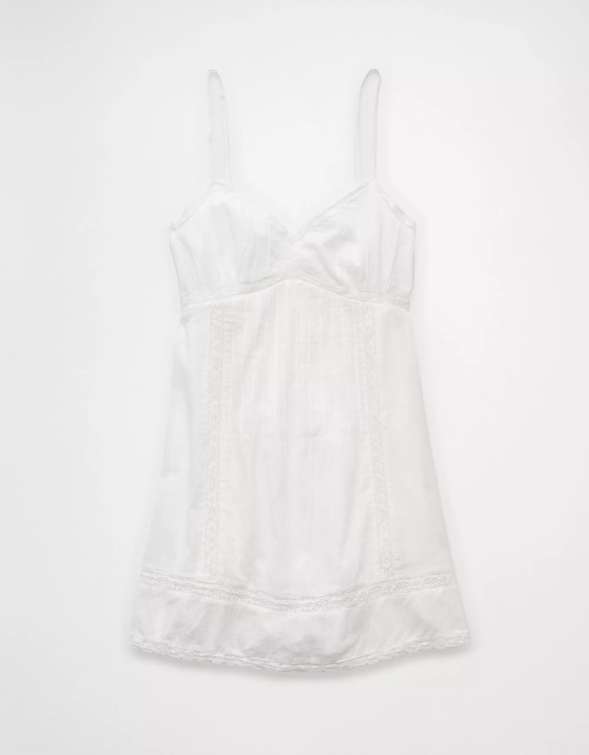 AE V-Neck Pintuck Mini Dress Product Image