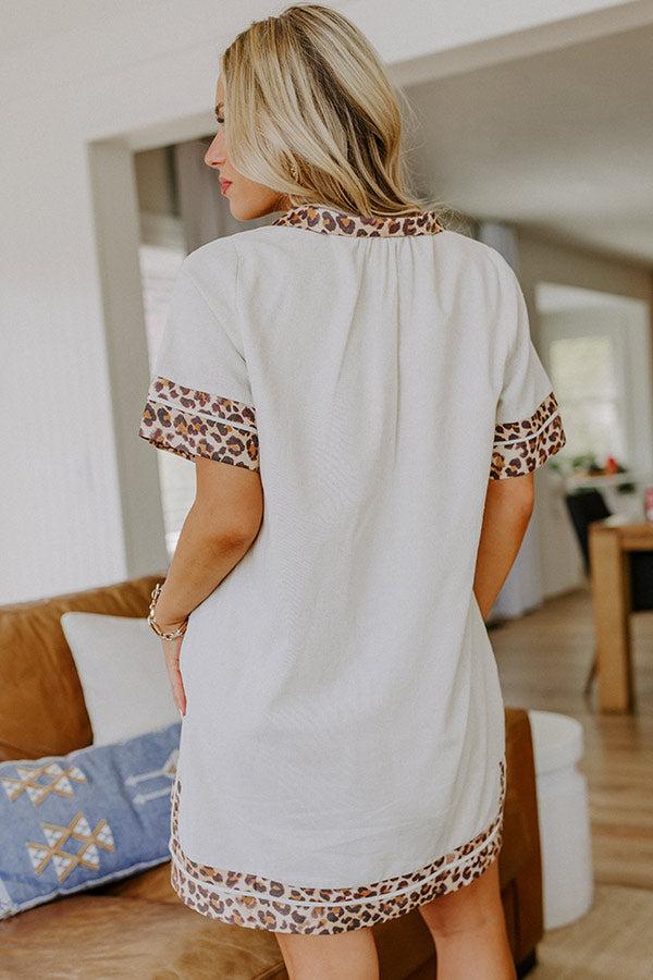 Aruba Bliss Linen-Blend Mini Dress Product Image