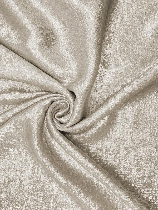 A-Line Loose Gauze See-Through Shiny Split-Joint Round-Neck Evening Dresses Maxi Dresses Product Image