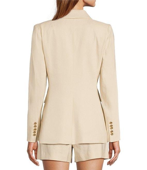 Antonio Melani Aurora Notch Lapel Long Sleeve Coordinating Button Front Blazer Product Image