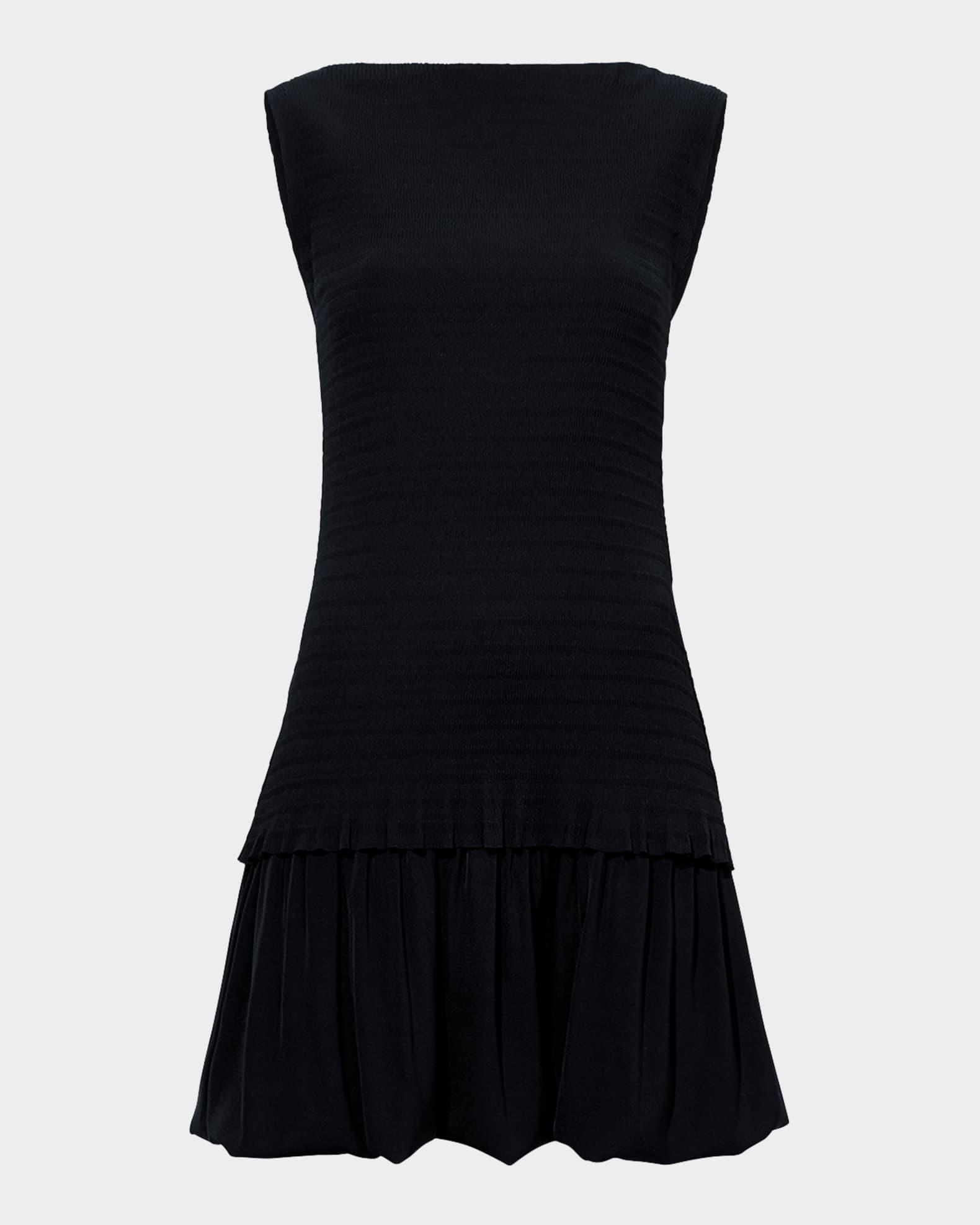 Martine Sleeveless Bubble Hem Mini Dress Product Image