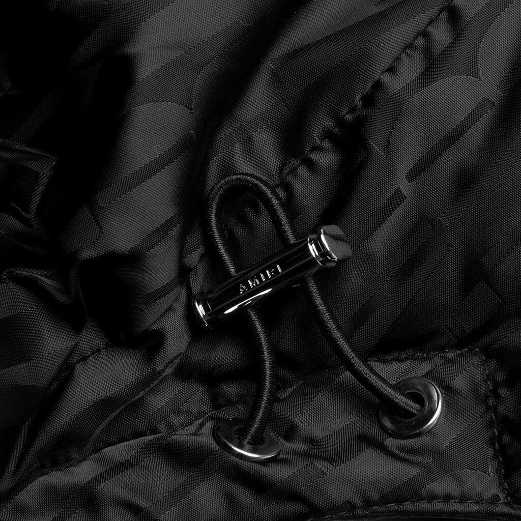 Jacquard Down Gilet - Black Male Product Image