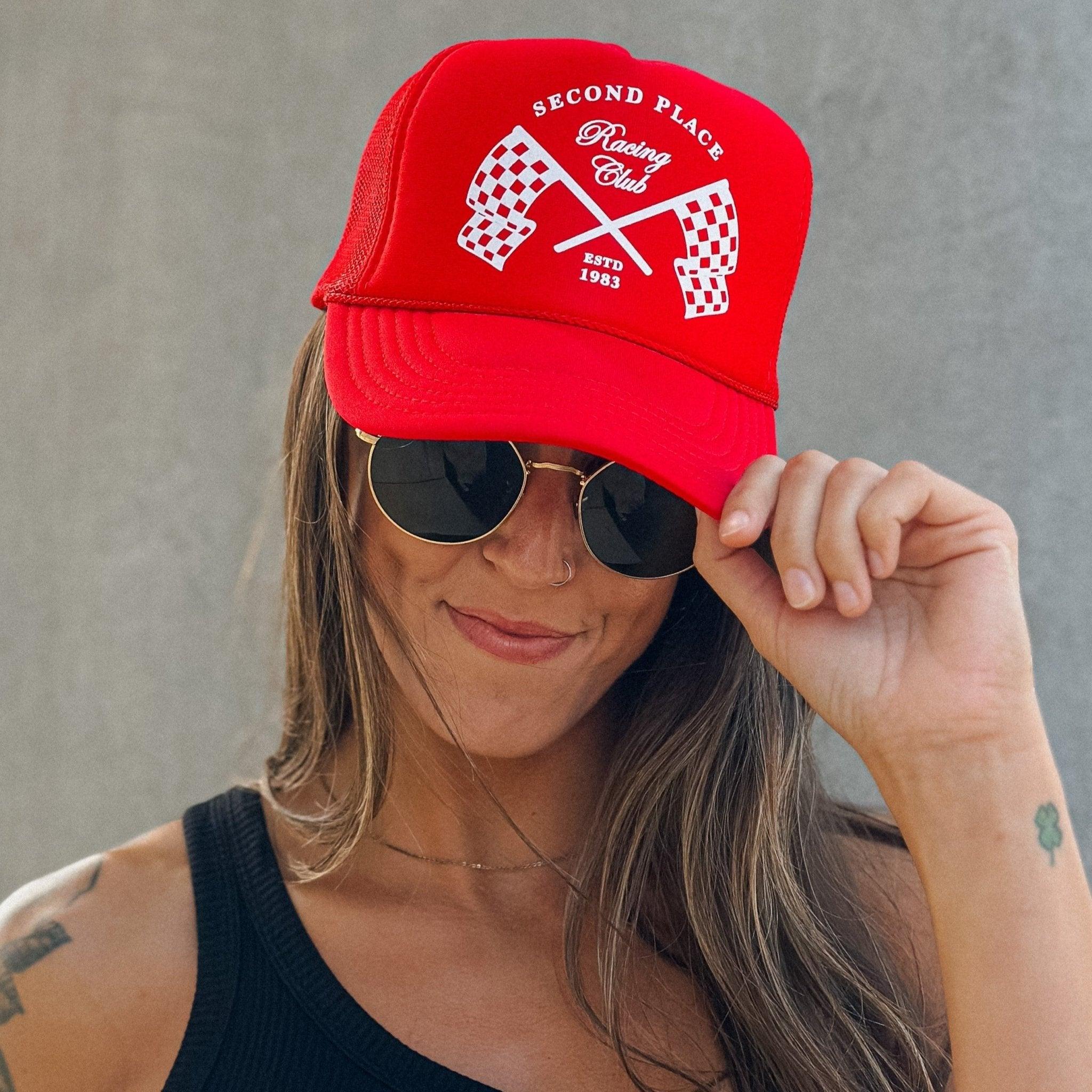 Second Place Racing Trucker Hat Product Image