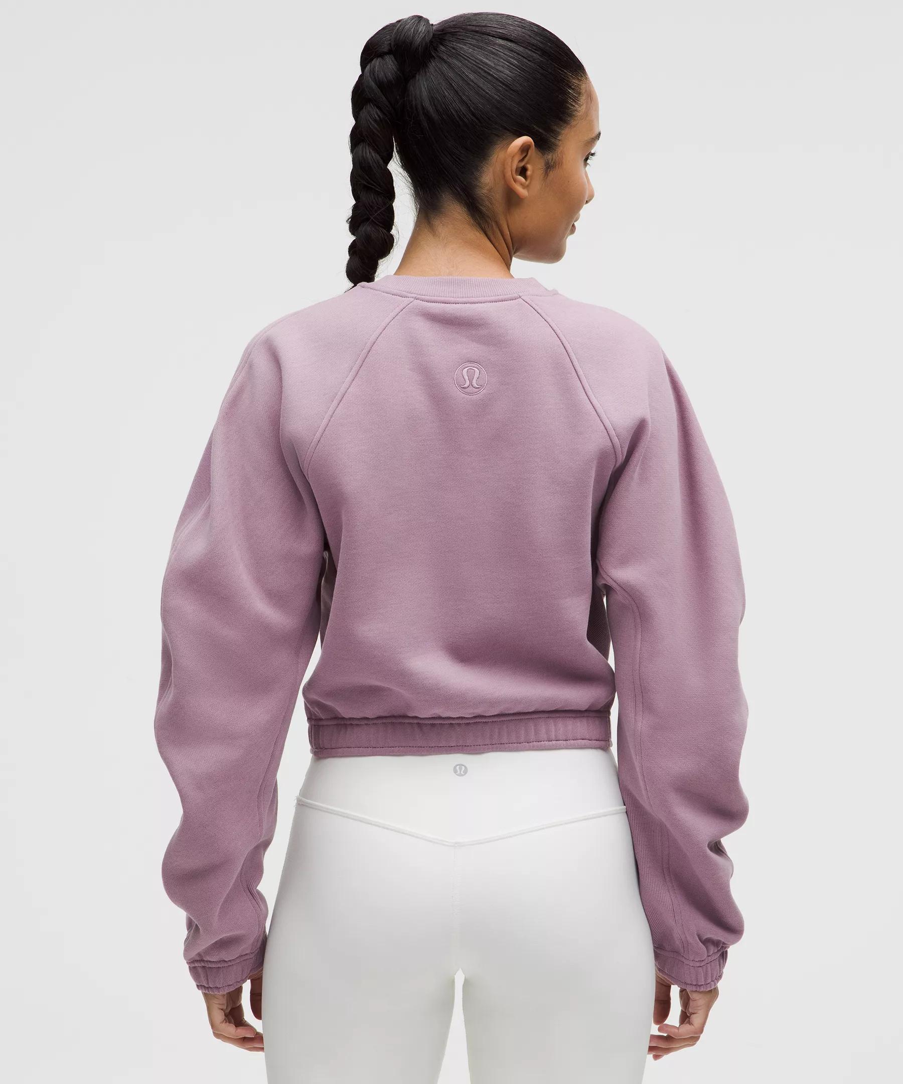 Scuba Cropped Relaxed Crewneck Product Image