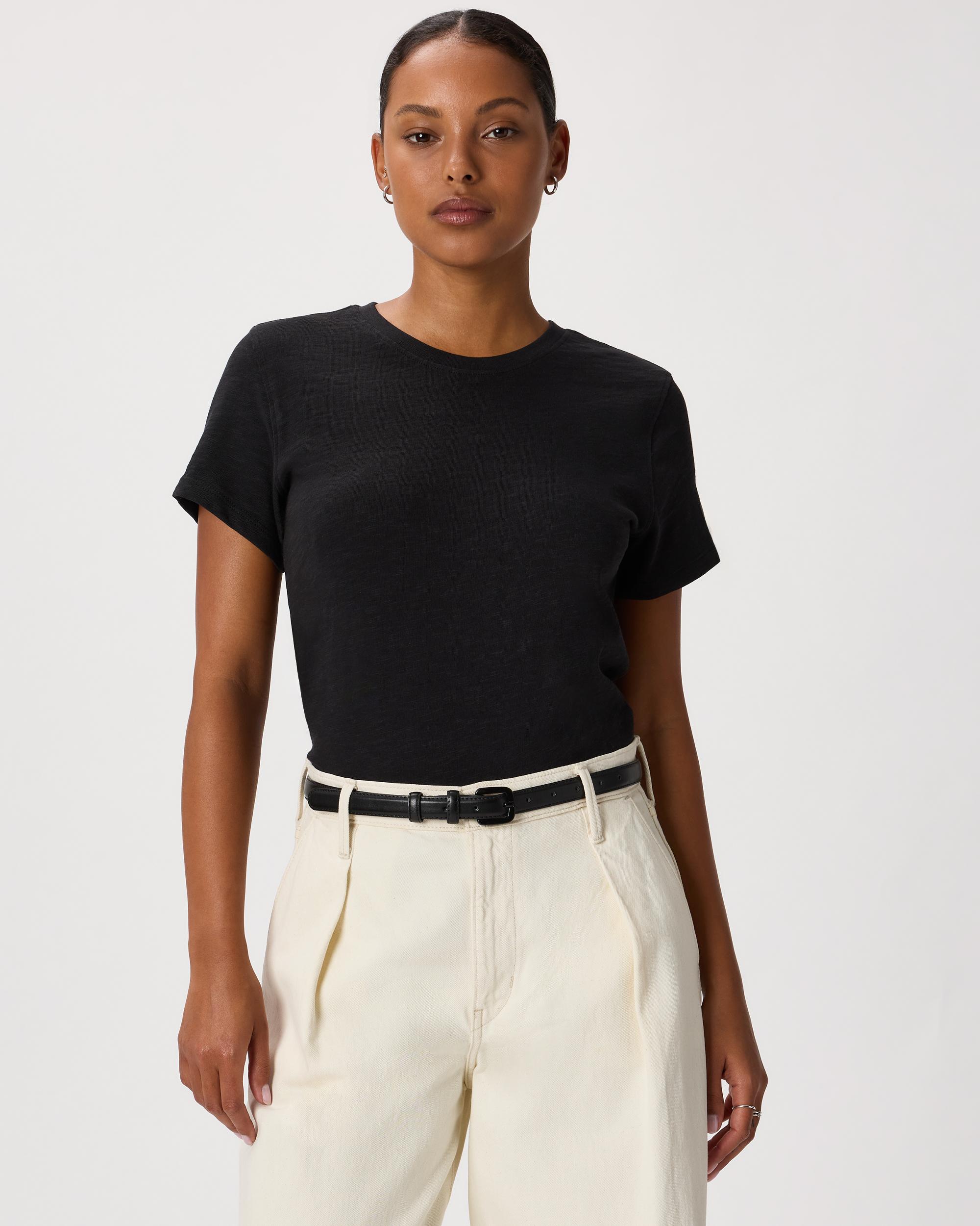 Quince | Women's Slub Crewneck T-Shirt Organic Cotton Product Image