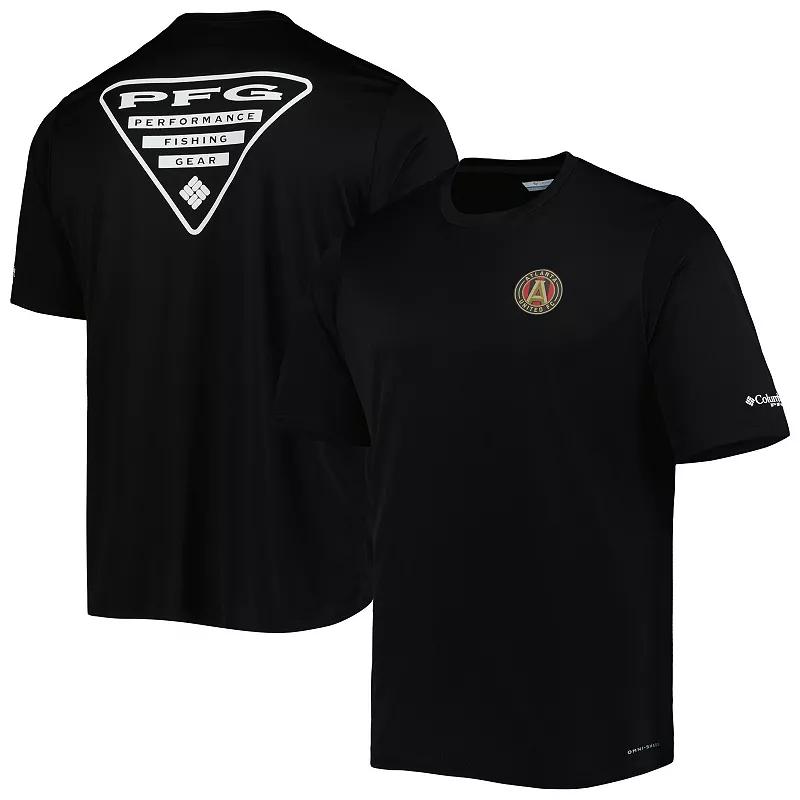 Men's Columbia Black Atlanta United FC Terminal Tackle Omni-Shade T-Shirt, Size: XL, Atu Black Product Image