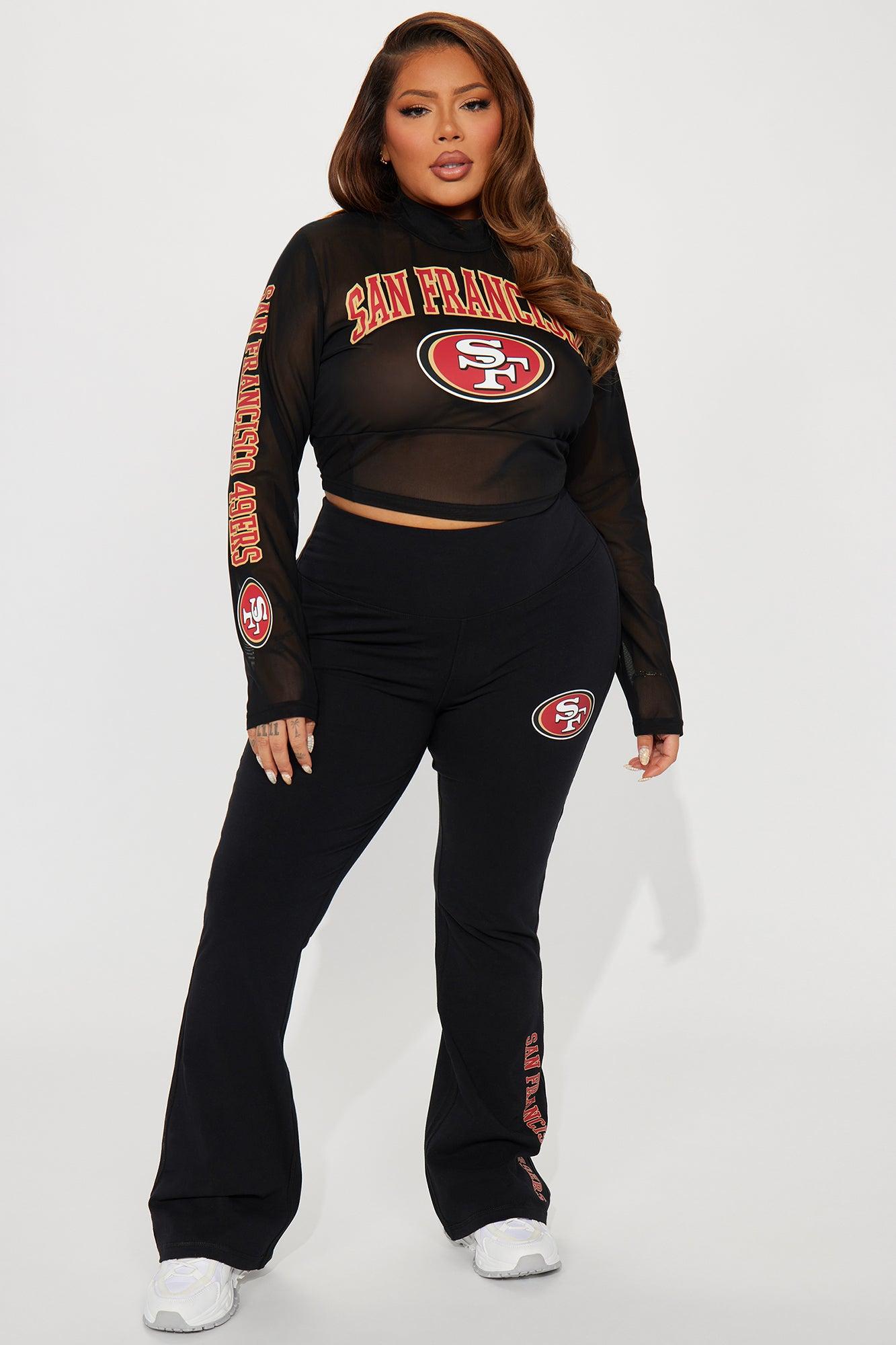 49ers Half Time Show Flare Pant - Black Female Product Image