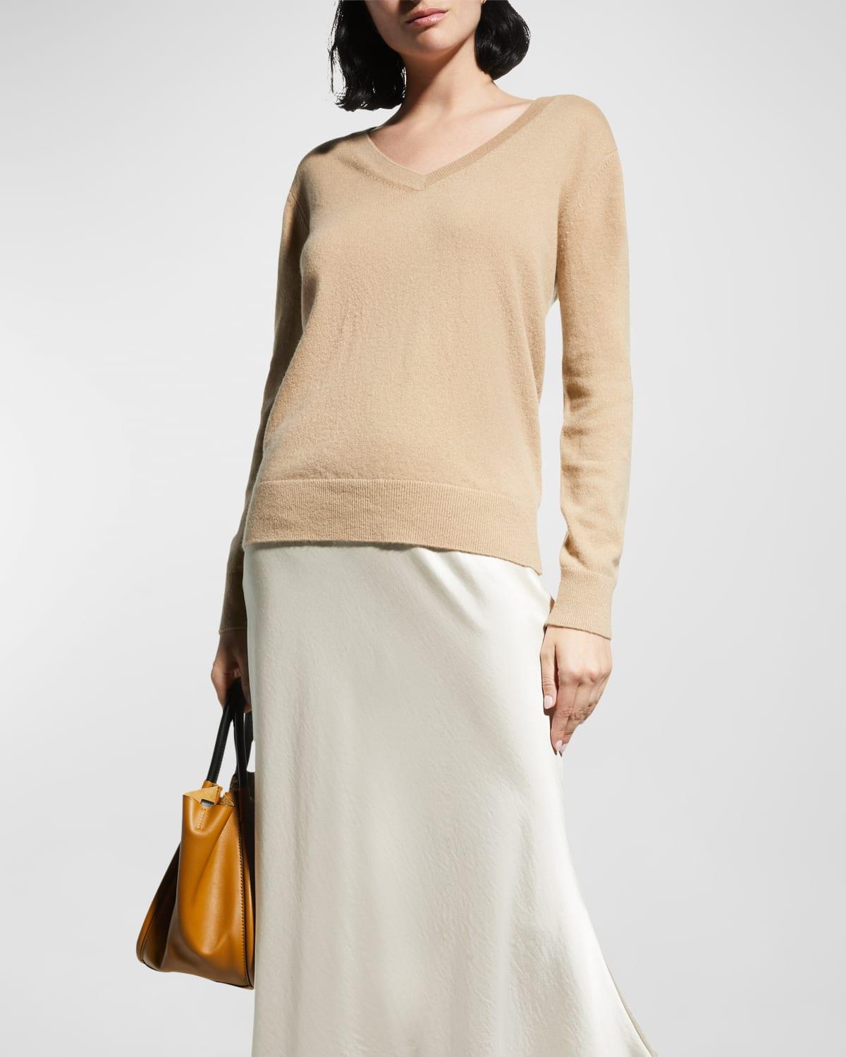 Vince Weekend V Neck Cashmere Sweater Product Image