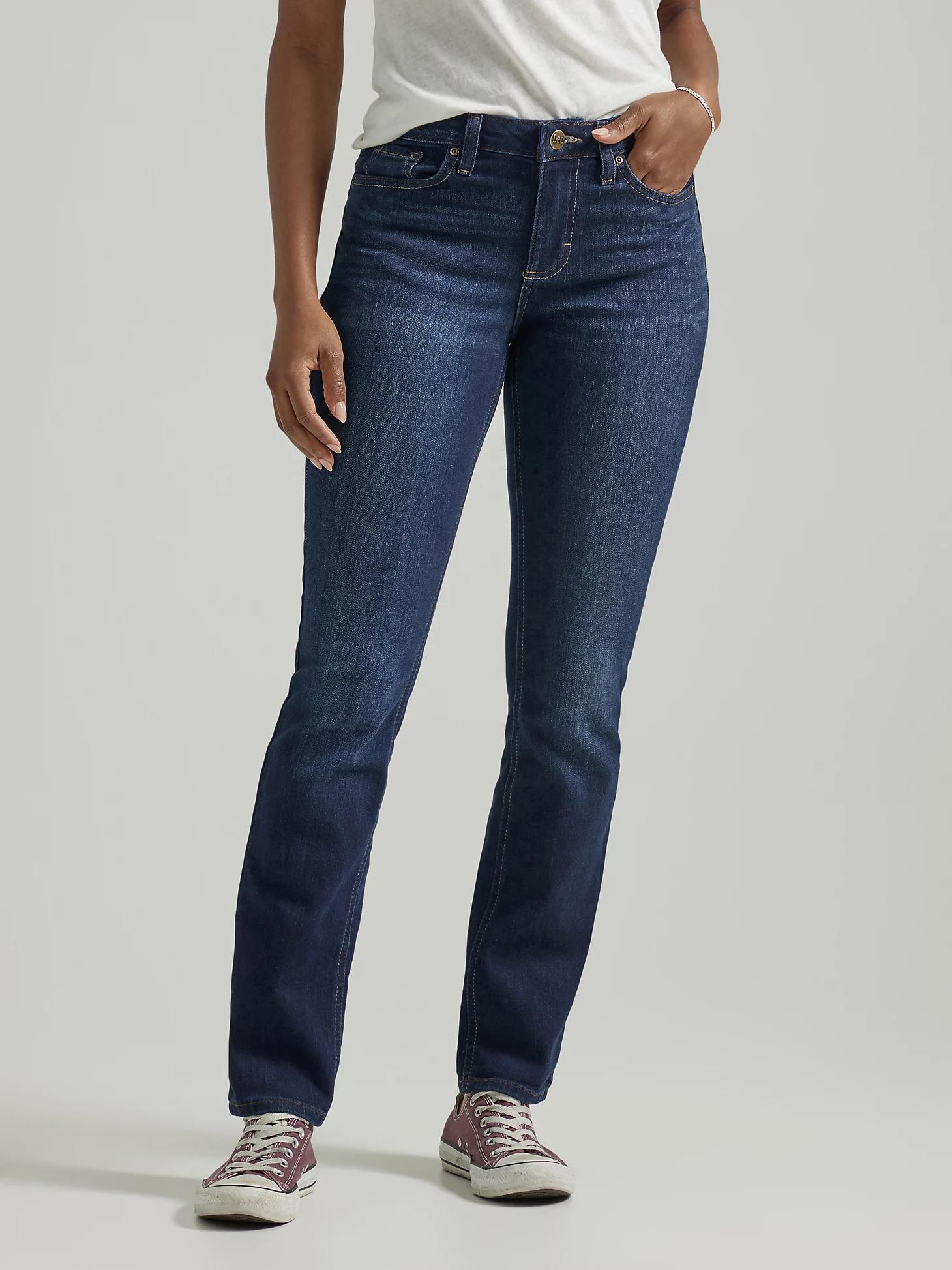 Women's Legendary Straight Jean (Petite) | Women's Jeans | Lee® Product Image