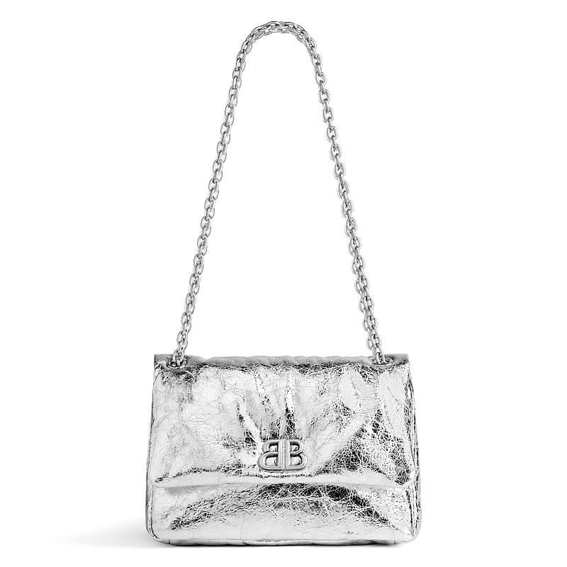 Balenciaga Monaco Mini Bag Metallized Product Image