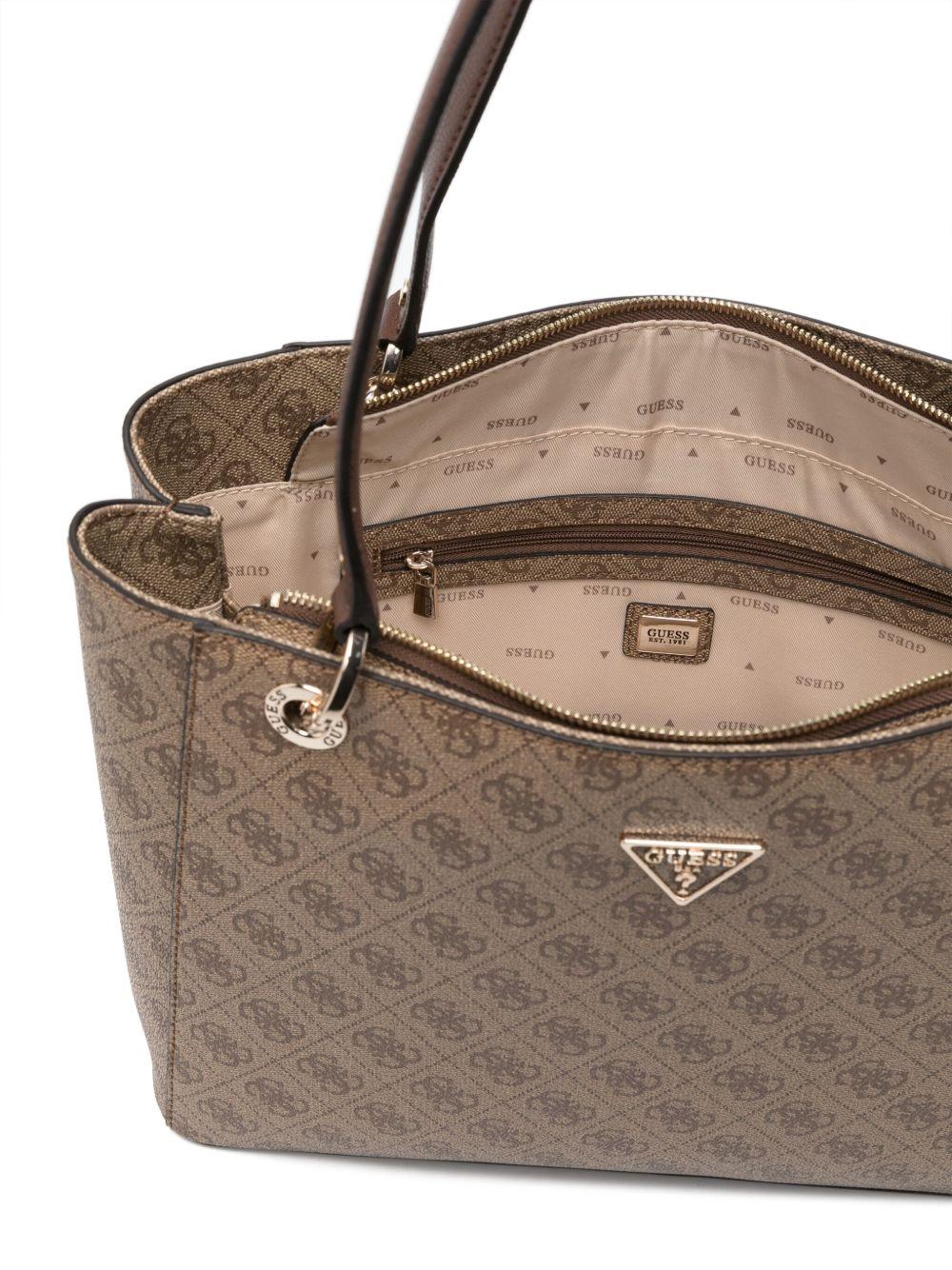 monogram-print shoulder bag Product Image