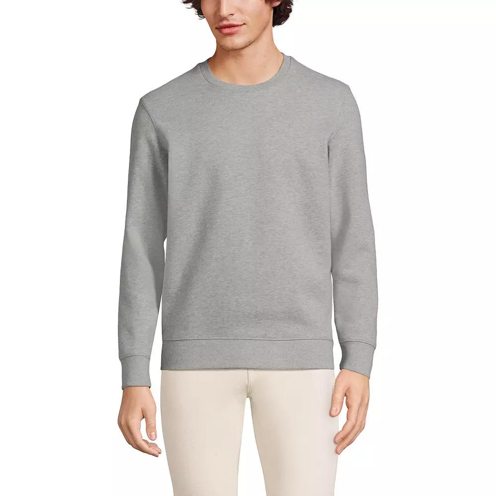 Men's Lands' End Long Sleeve Serious Sweats Crew Sweatshirt,  Product Image